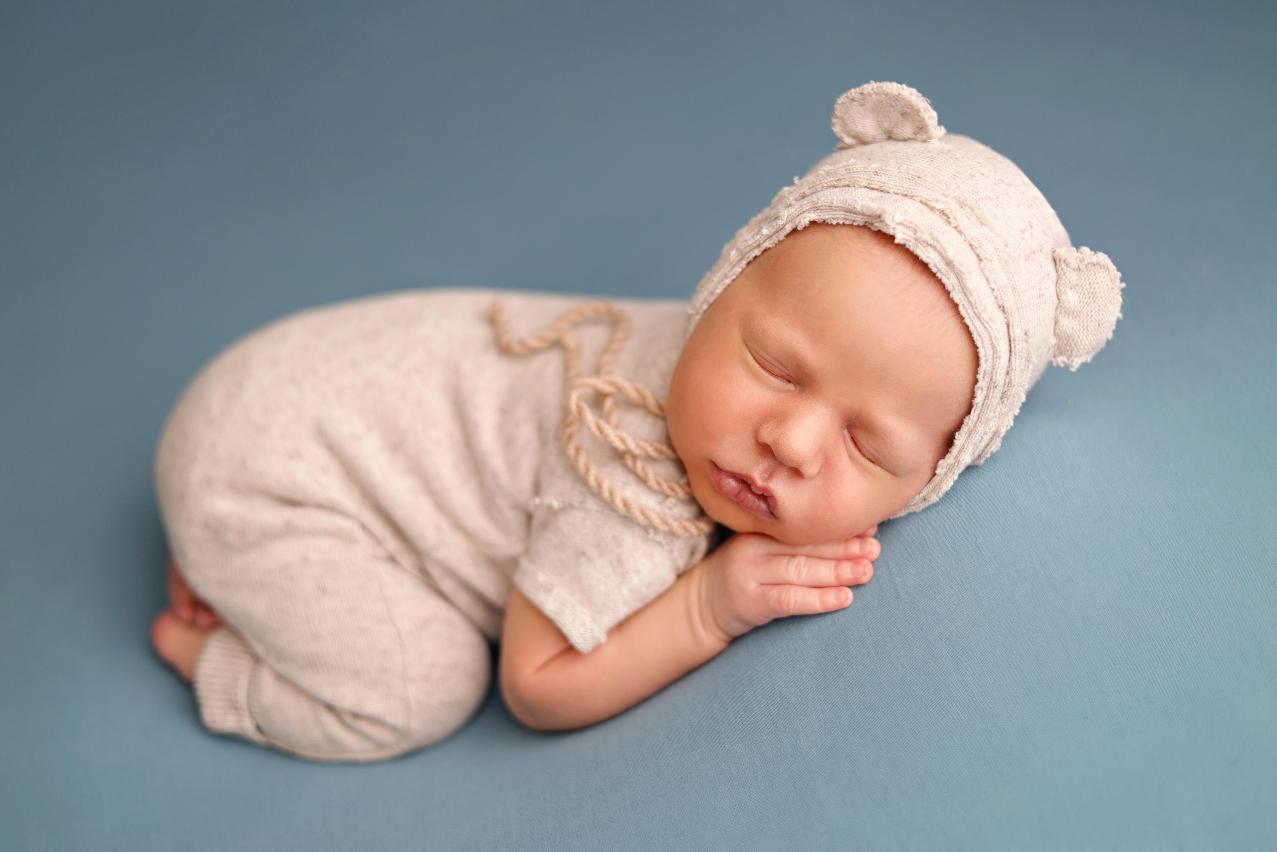 Ньюборн съемка Мишеньки. Фотограф новорожденных Москва. Ньюборн фотограф Москва