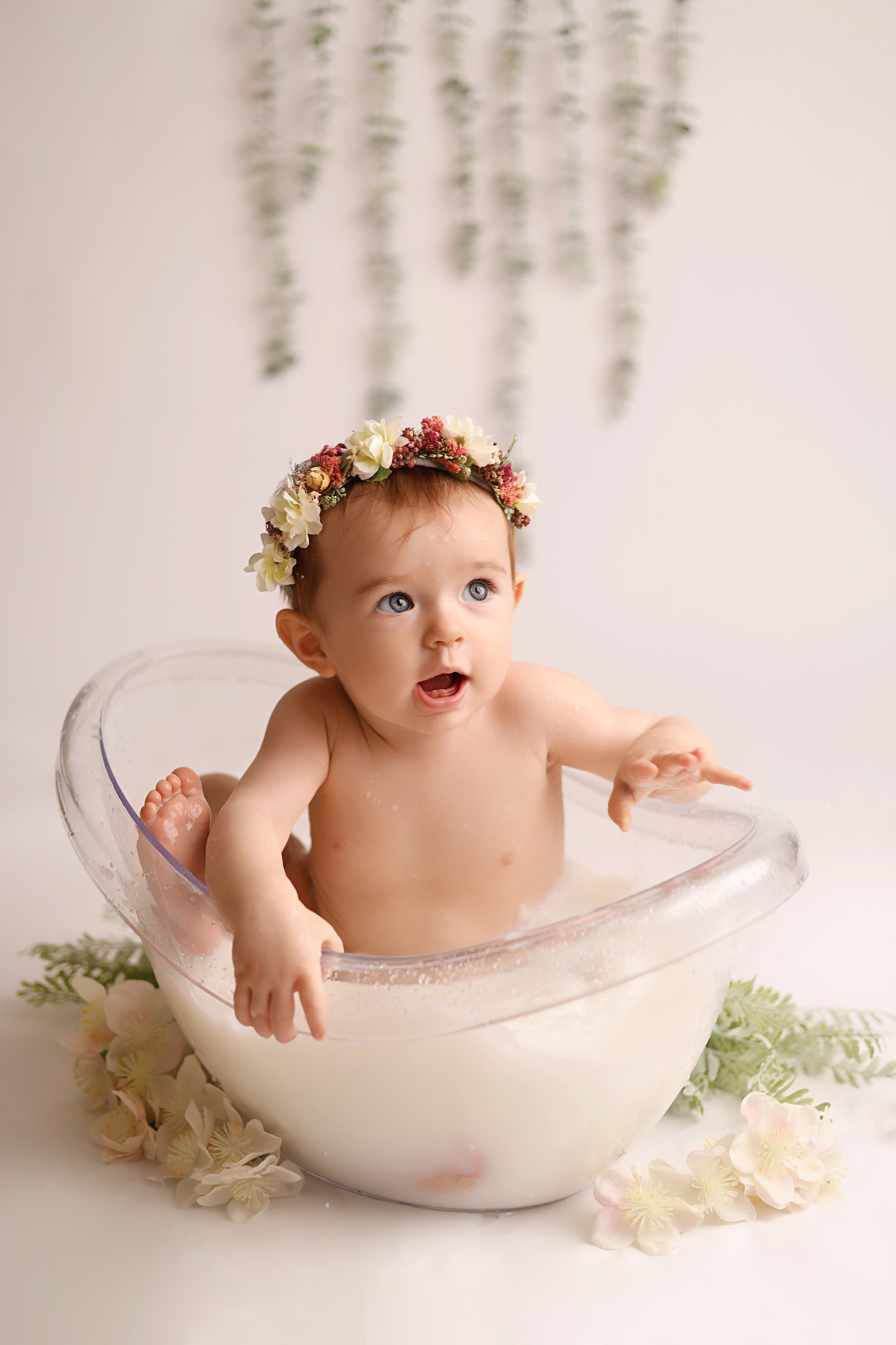 Сонечке 9 месяцев, фотосъемка дома. Фотограф новорожденных Москва. Ньюборн фотограф Москва