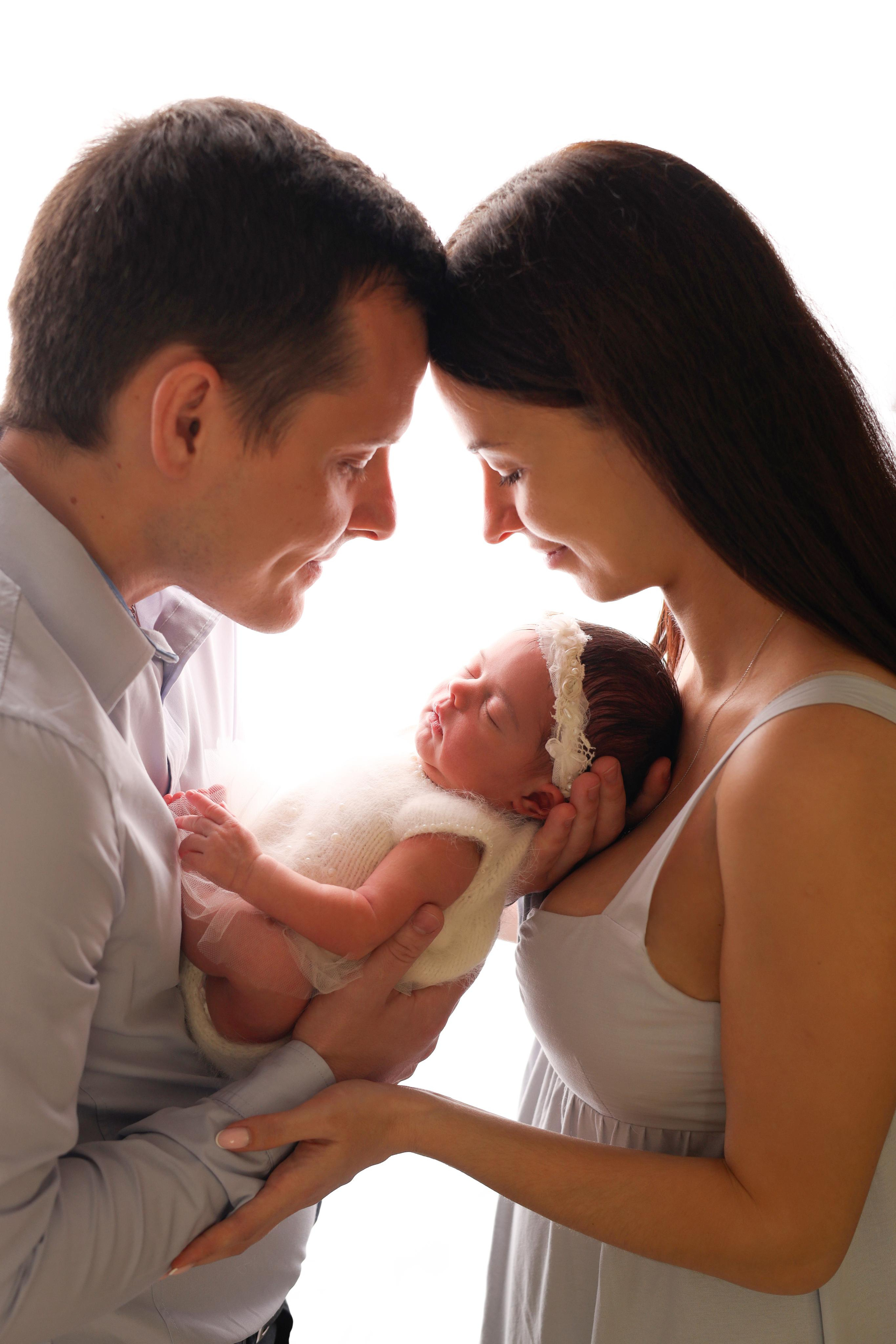 Ньюборн фотосессия Алисы. Фотограф новорожденных Москва. Ньюборн фотограф Москва