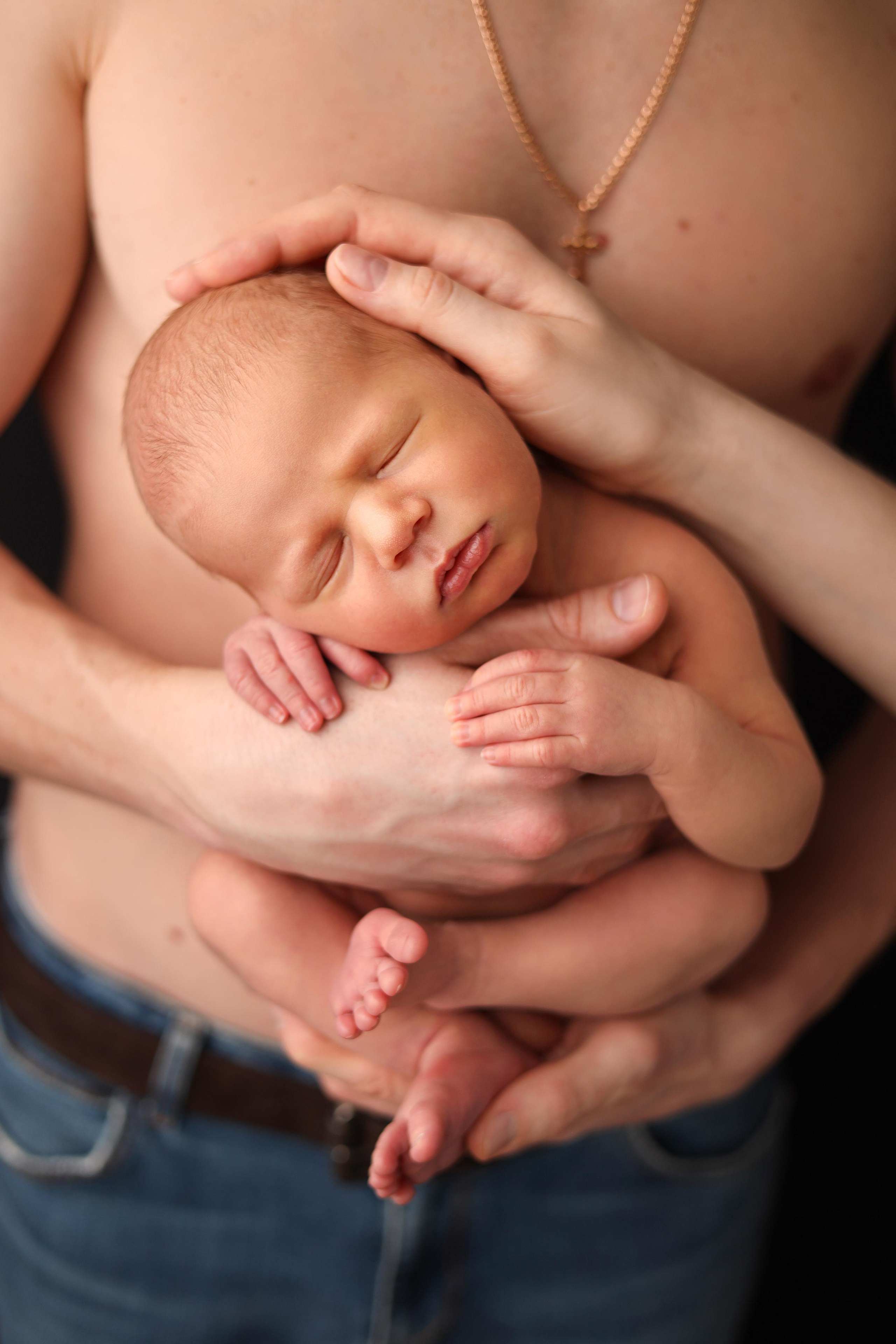 Ньюборн съемка Мишеньки. Фотограф новорожденных Москва. Ньюборн фотограф Москва