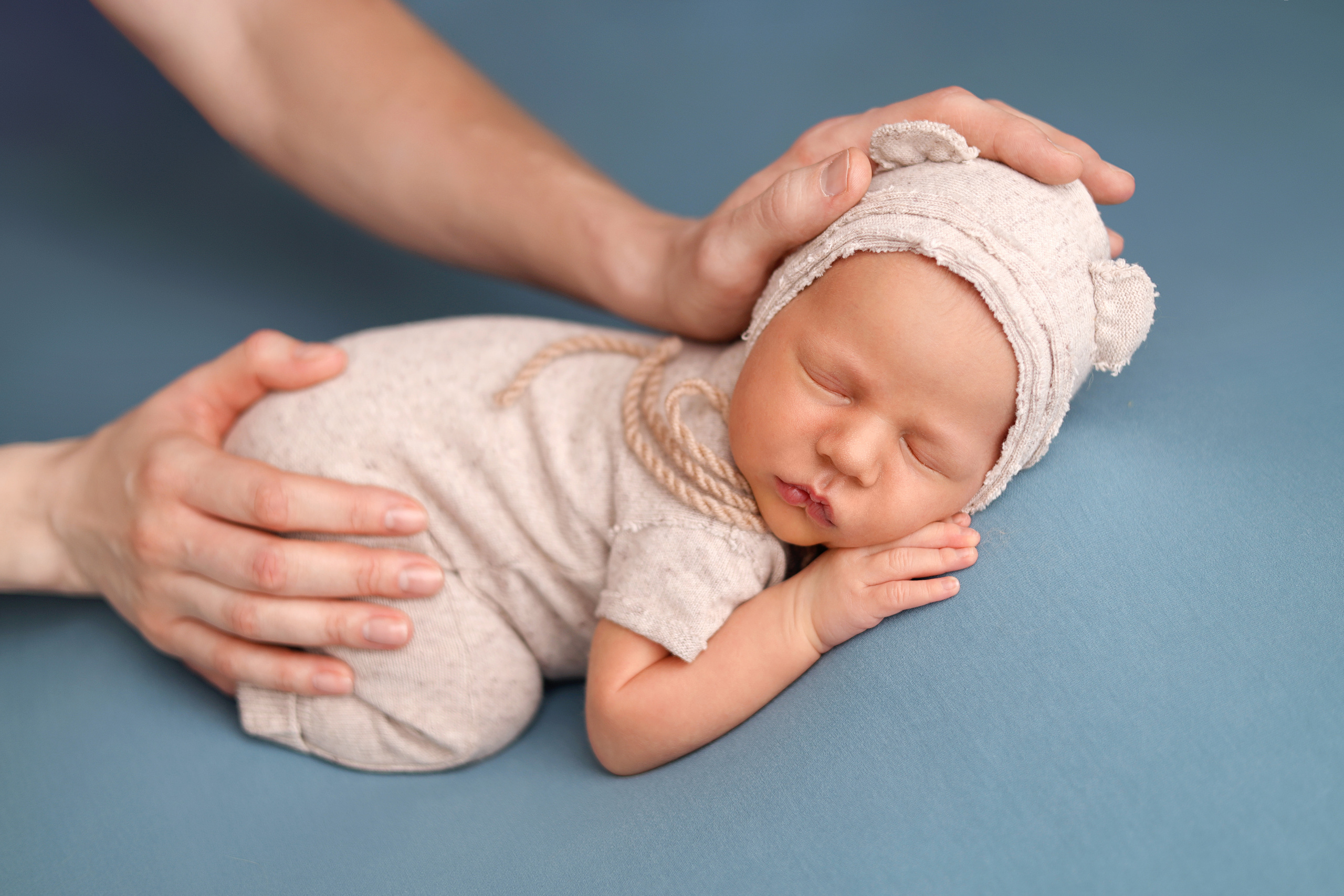 Ньюборн съемка Мишеньки. Фотограф новорожденных Москва. Ньюборн фотограф Москва