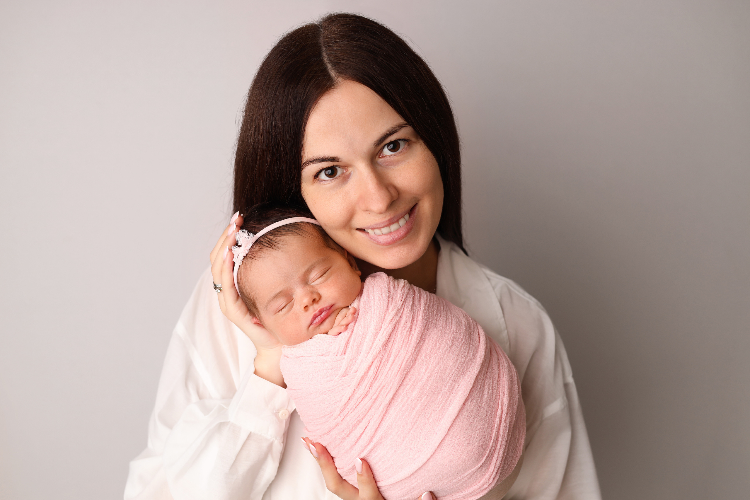 Ньюборн фотосессия Алисы. Фотограф новорожденных Москва. Ньюборн фотограф Москва