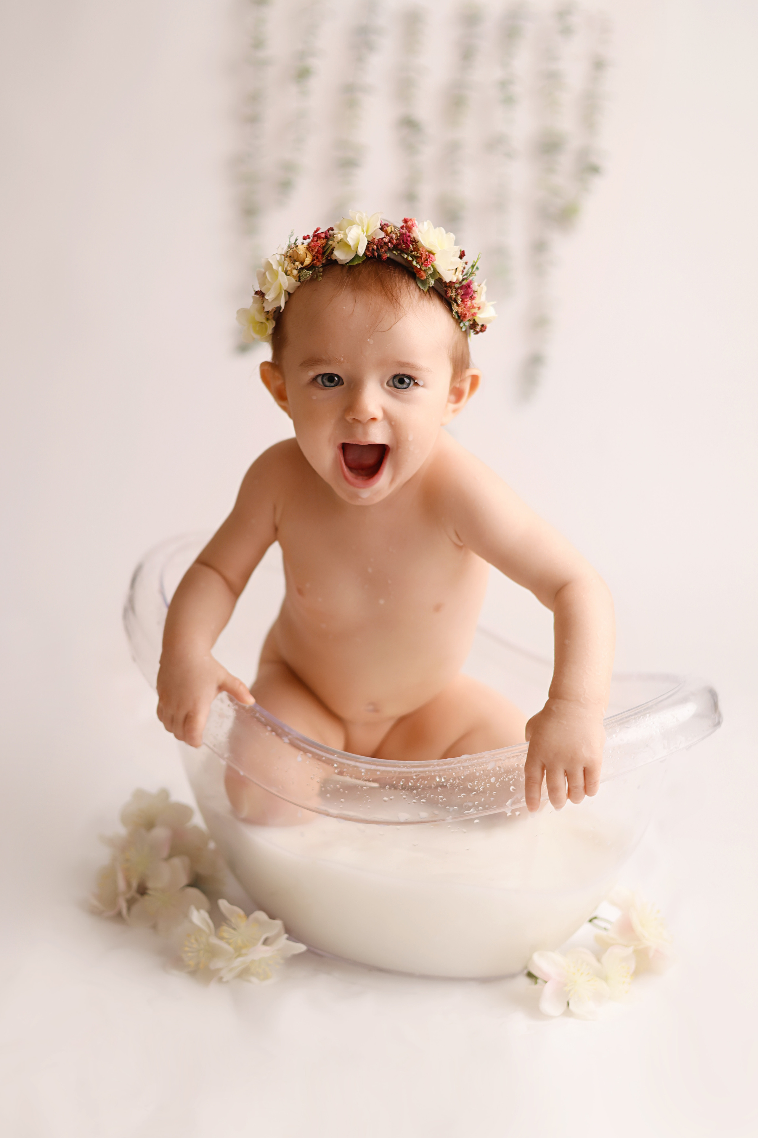 Сонечке 9 месяцев, фотосъемка дома. Фотограф новорожденных Москва. Ньюборн фотограф Москва