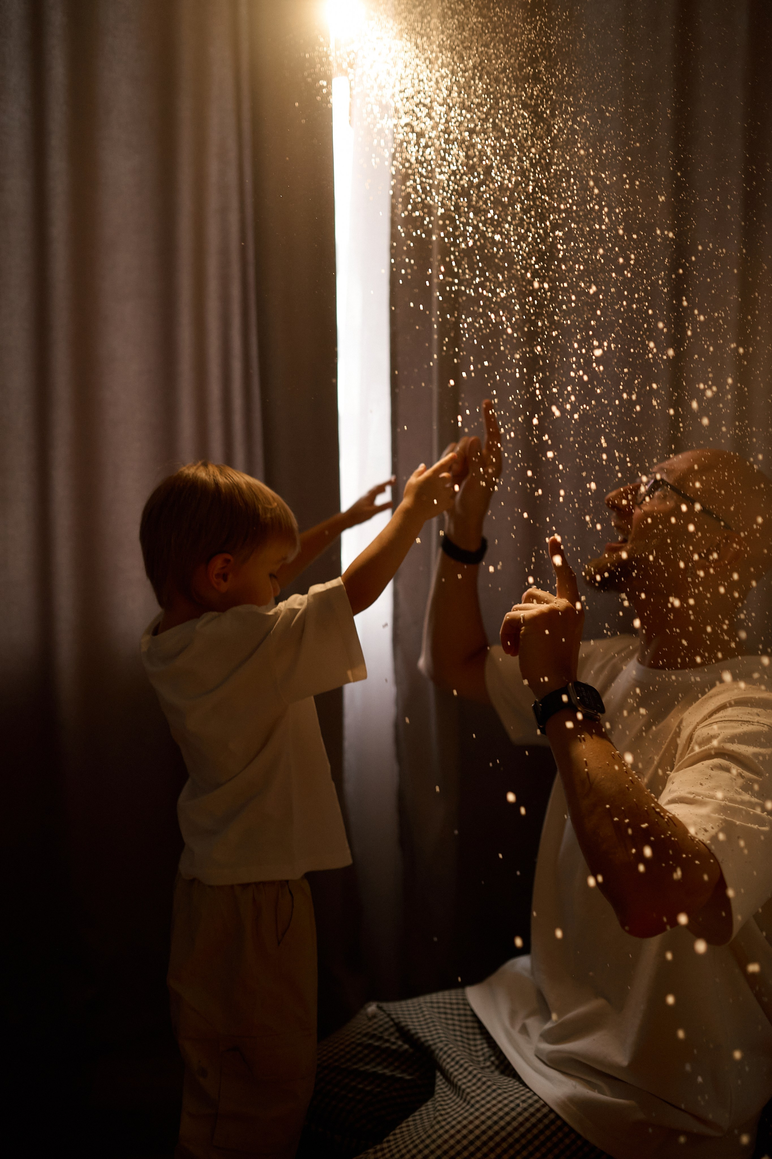 Серёжа, Вика, Макар и Кэш. Семейный и свадебный lifestyle-фотограф в Москве Мария Петрова