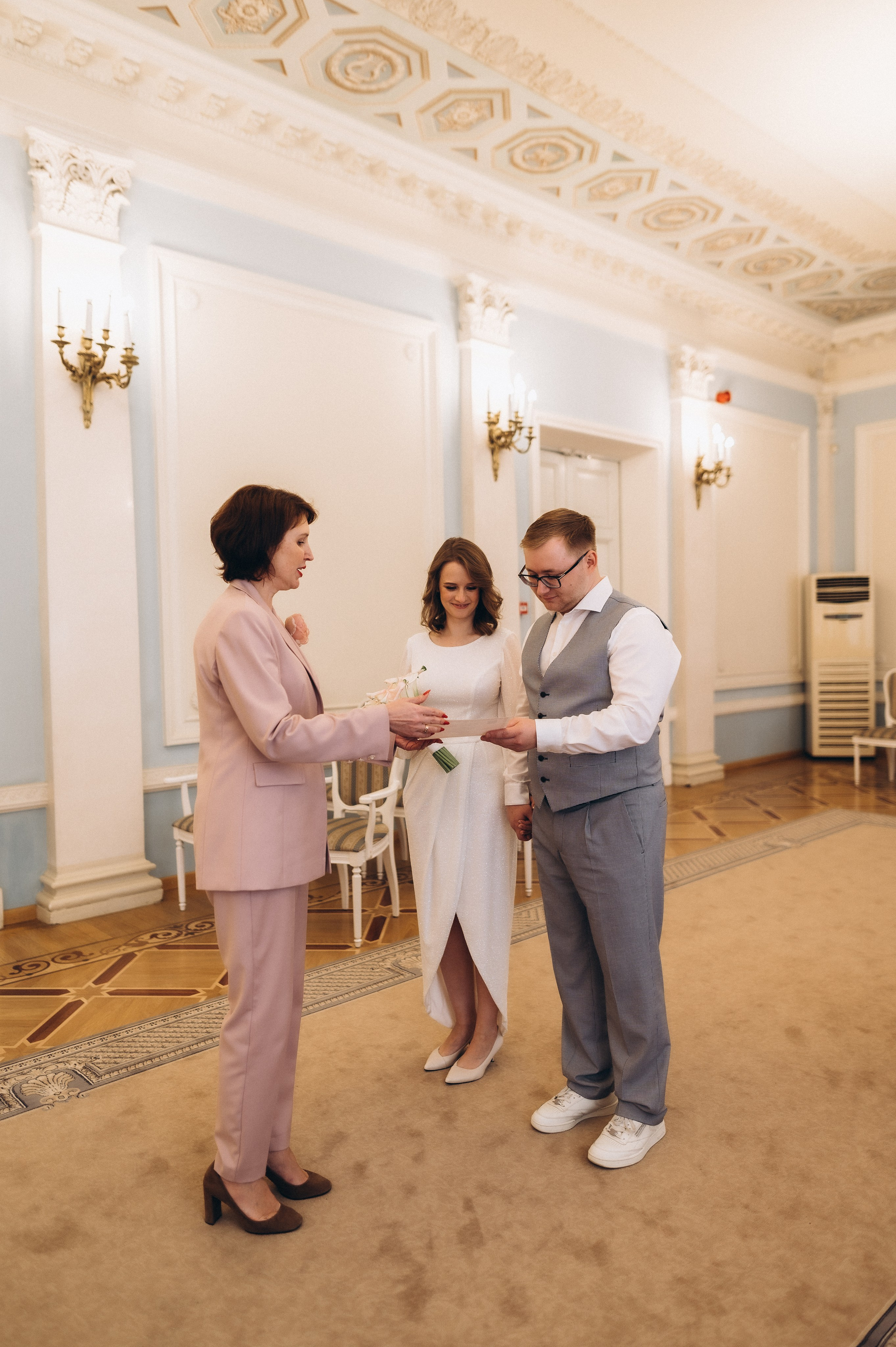 Загс+Оранжерея (камерная свадьба). Фотограф ПИТЕР СПБ Надежда Баранова