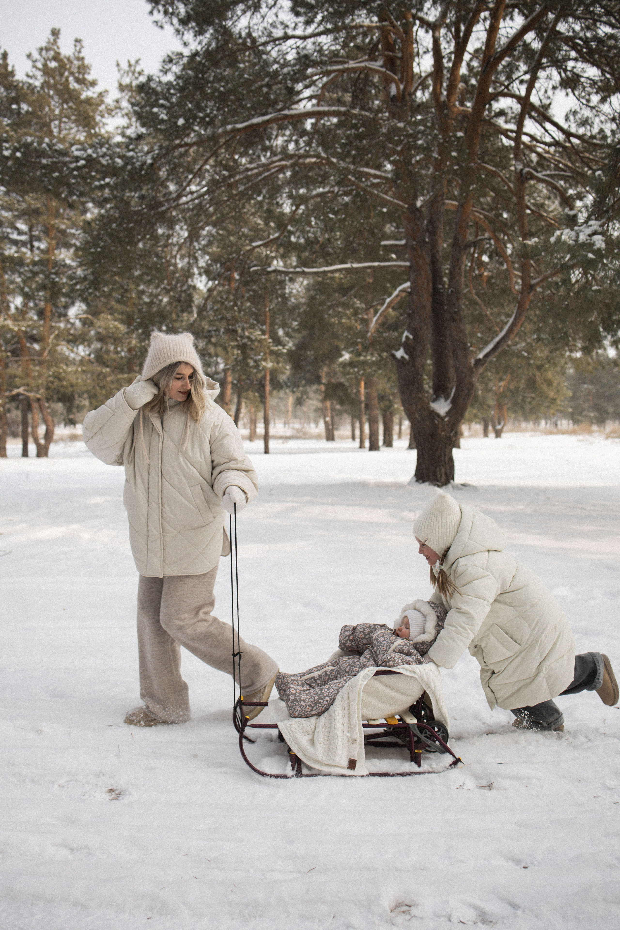 Марина + Кира + Мира. Семейный фотограф Елена Баган Волгоград