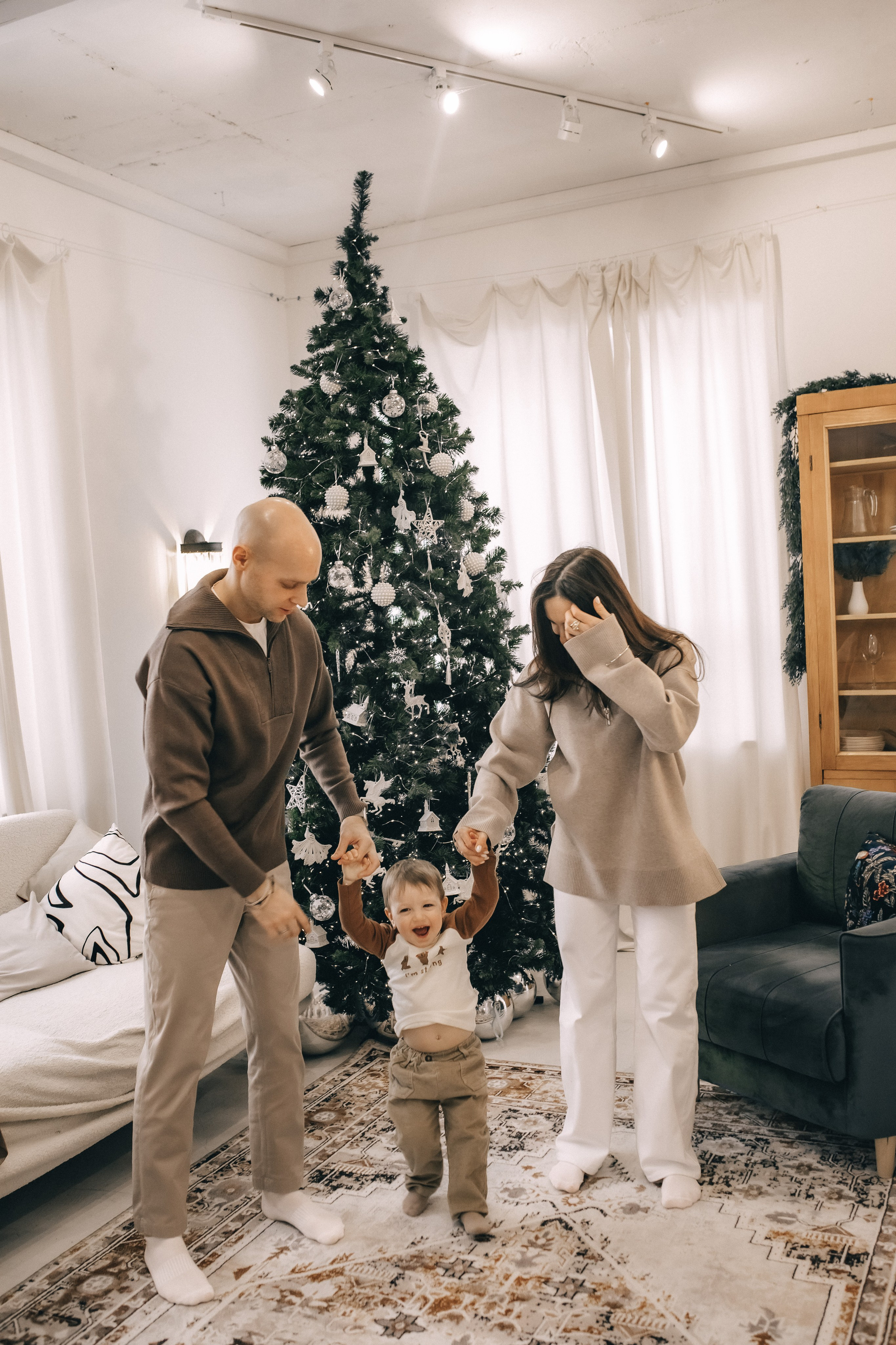 Рождество. Большая семья. Профессиональный фотограф, Москва |Видное Елена Елизарова
