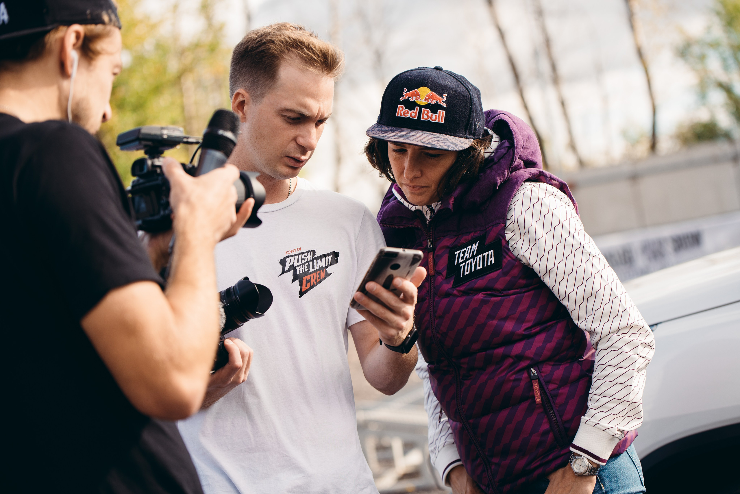 Атлеты Toyota Team Russia. DeLorein