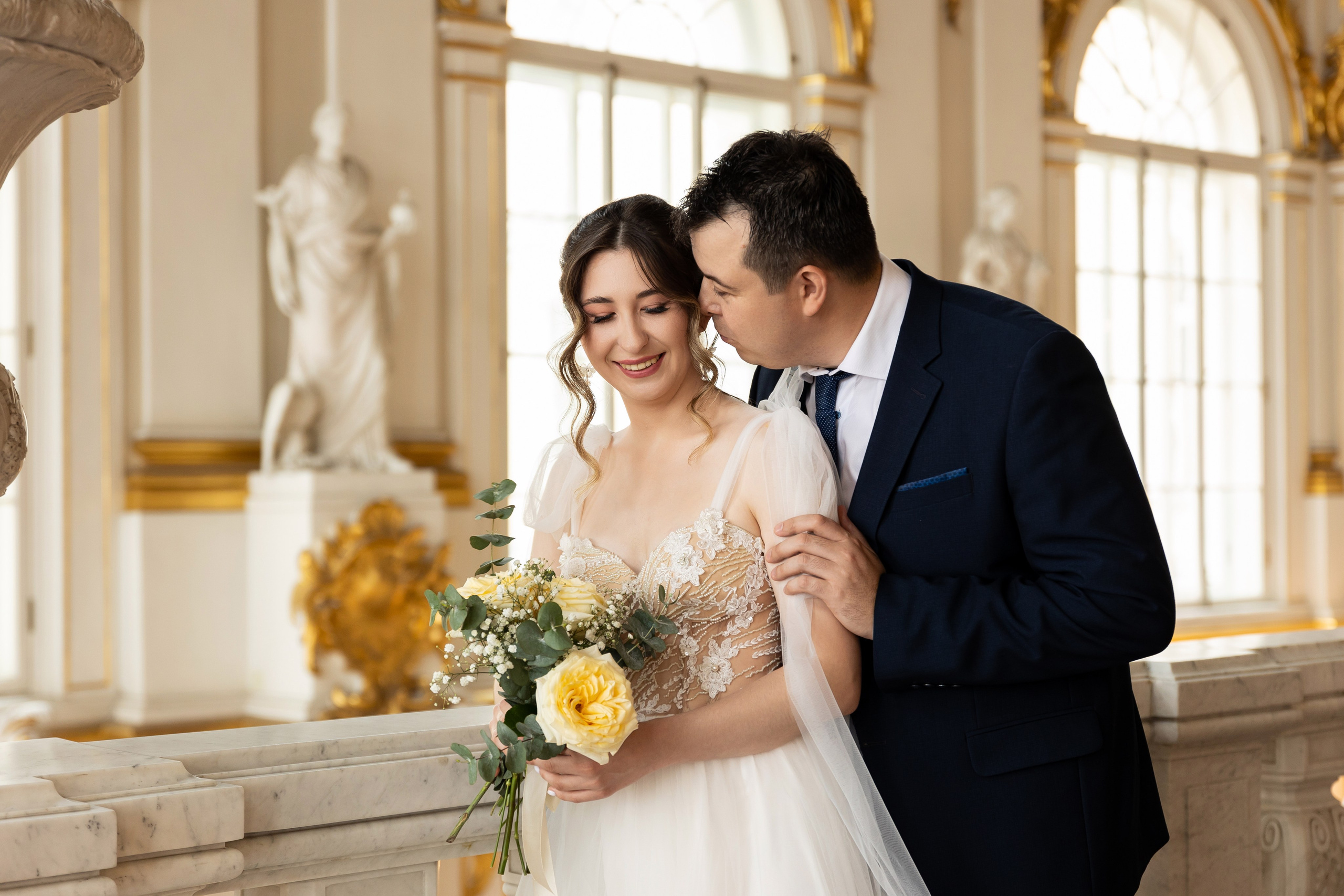Свадебная фотосессия в Эрмитаже. Семейный и свадебный фотограф в Санкт-Петербурге Татьяна Швыкова