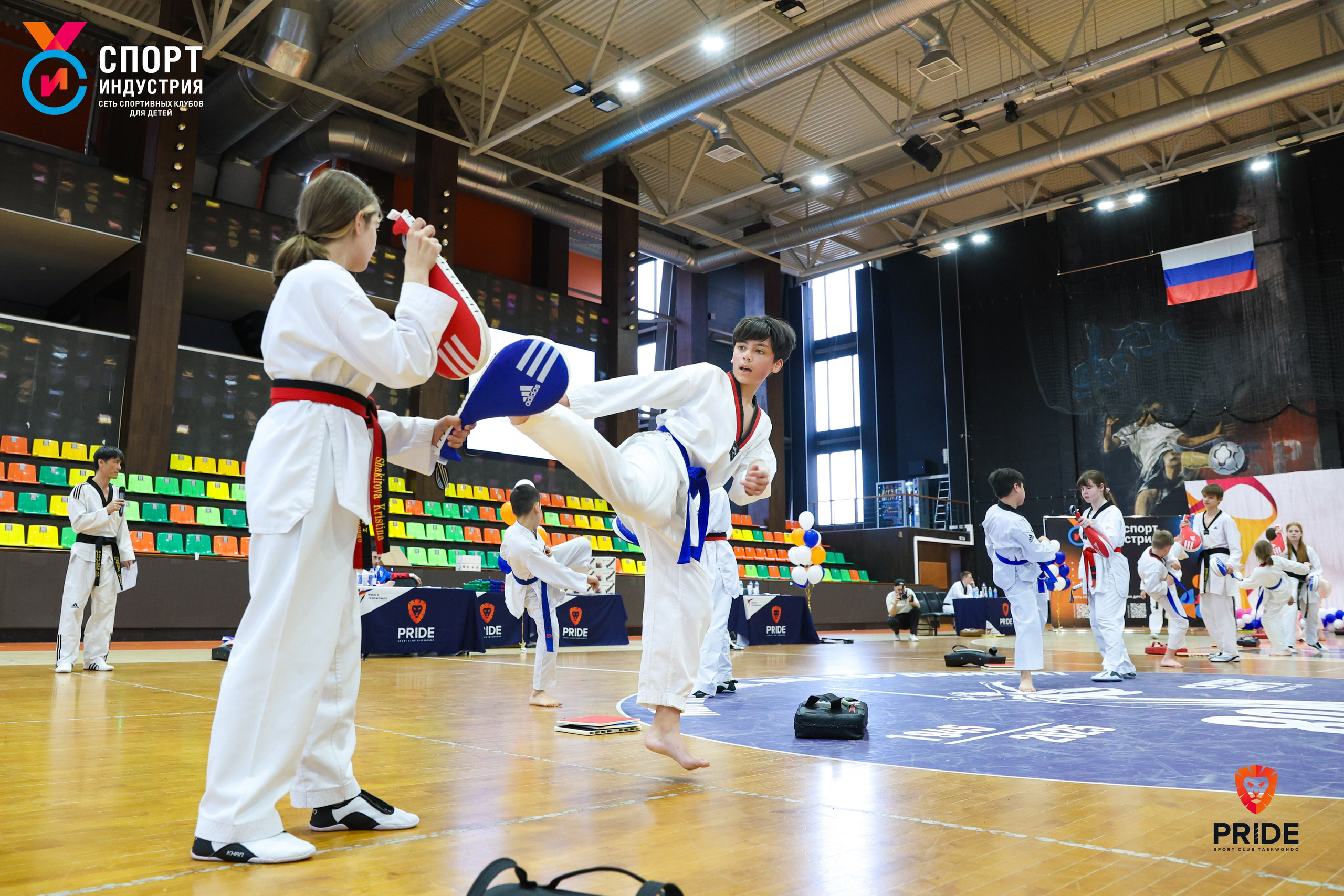 Аттестация по тхэквондо. Фотограф Дарья Попова