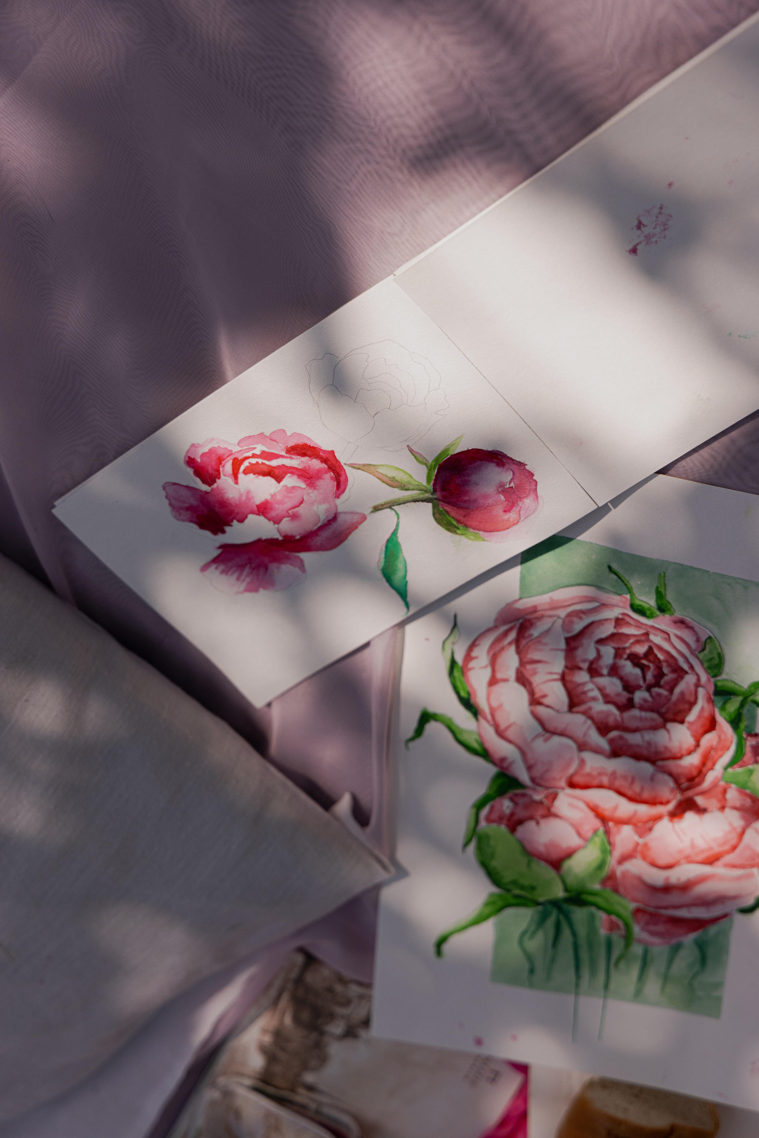 МК Пион (пикник в парке). Анастасия Ракчеева Художник