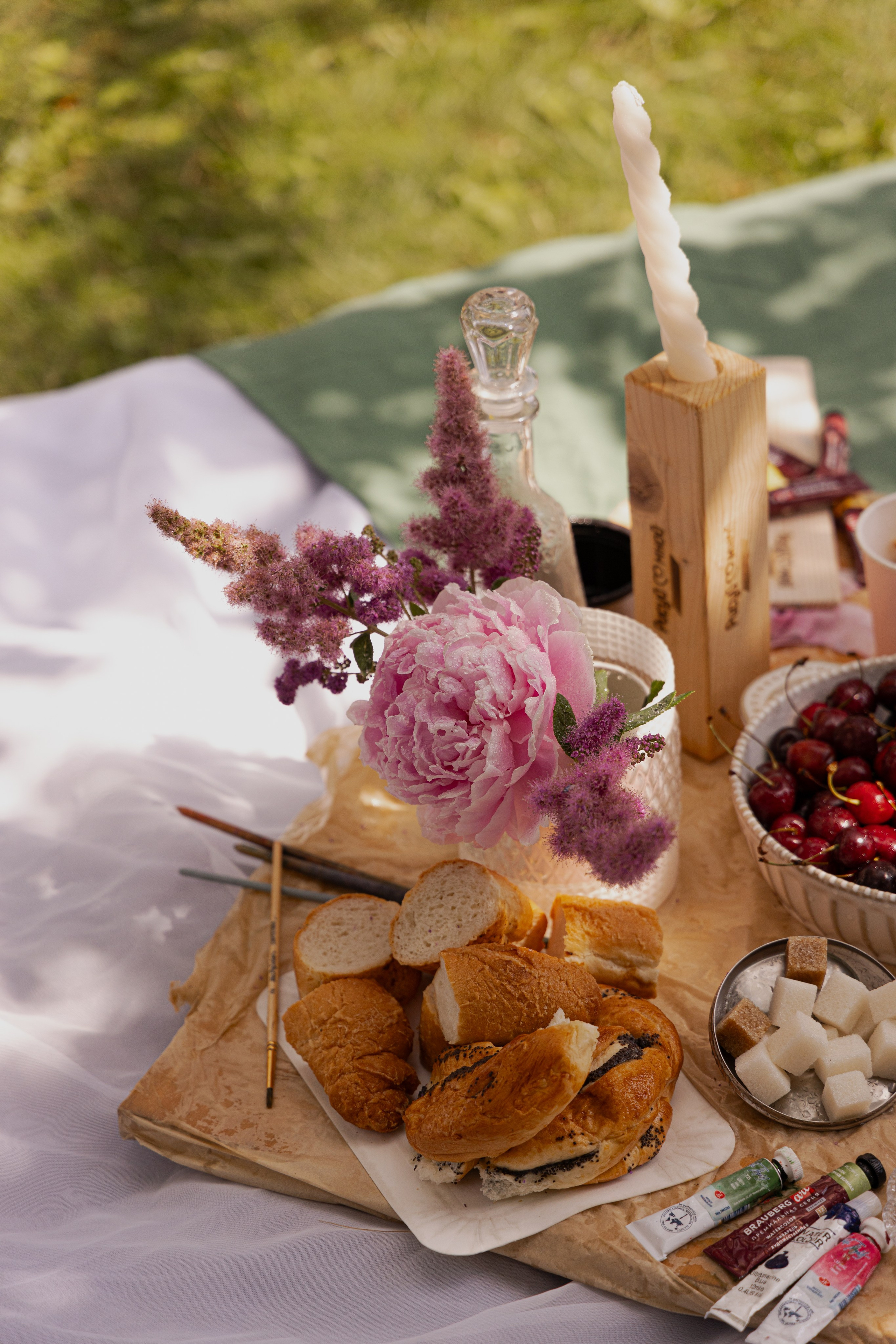 МК Пион (пикник в парке). Анастасия Ракчеева Художник