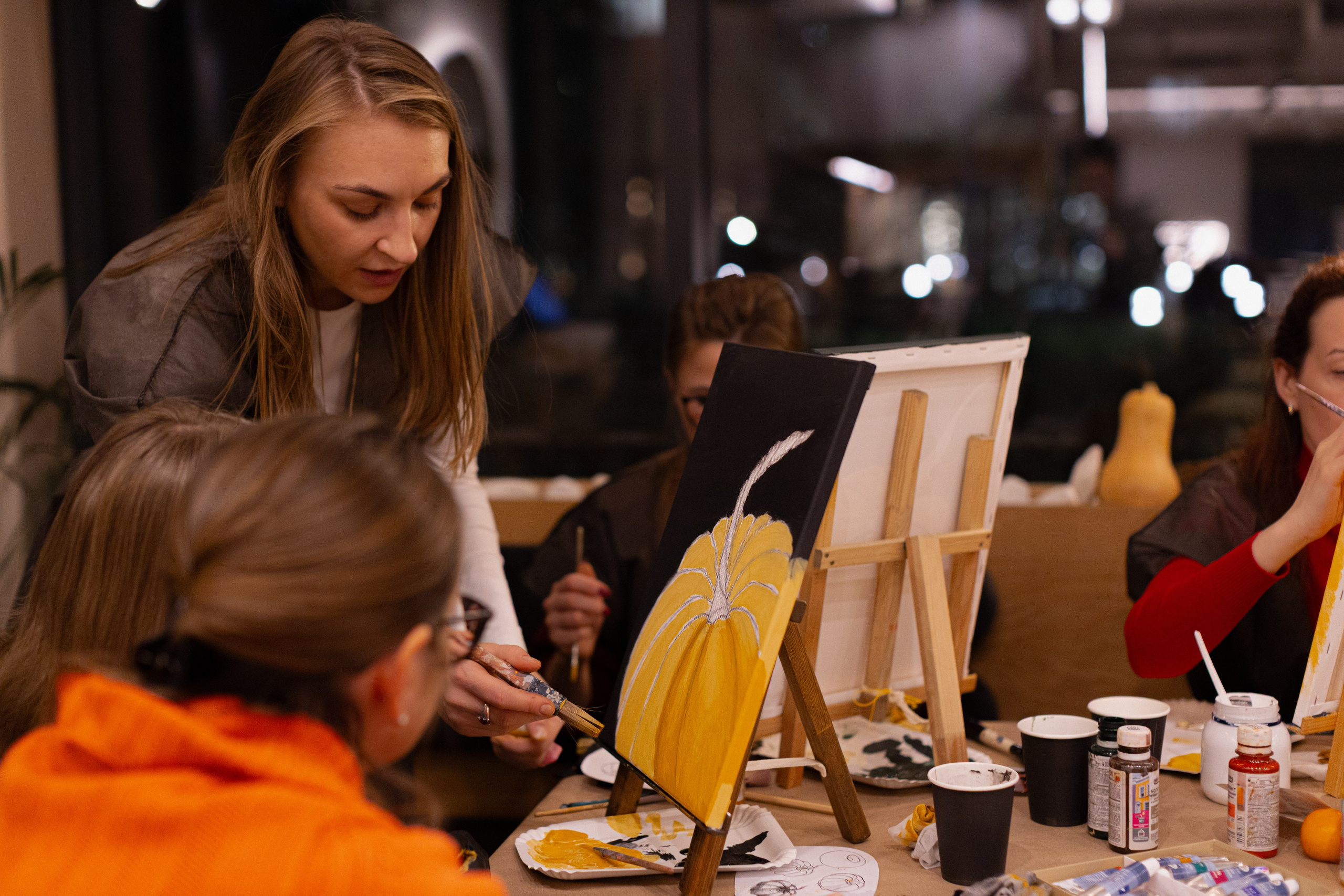 МК Тыква в кафе Здрасте. Анастасия Ракчеева Художник