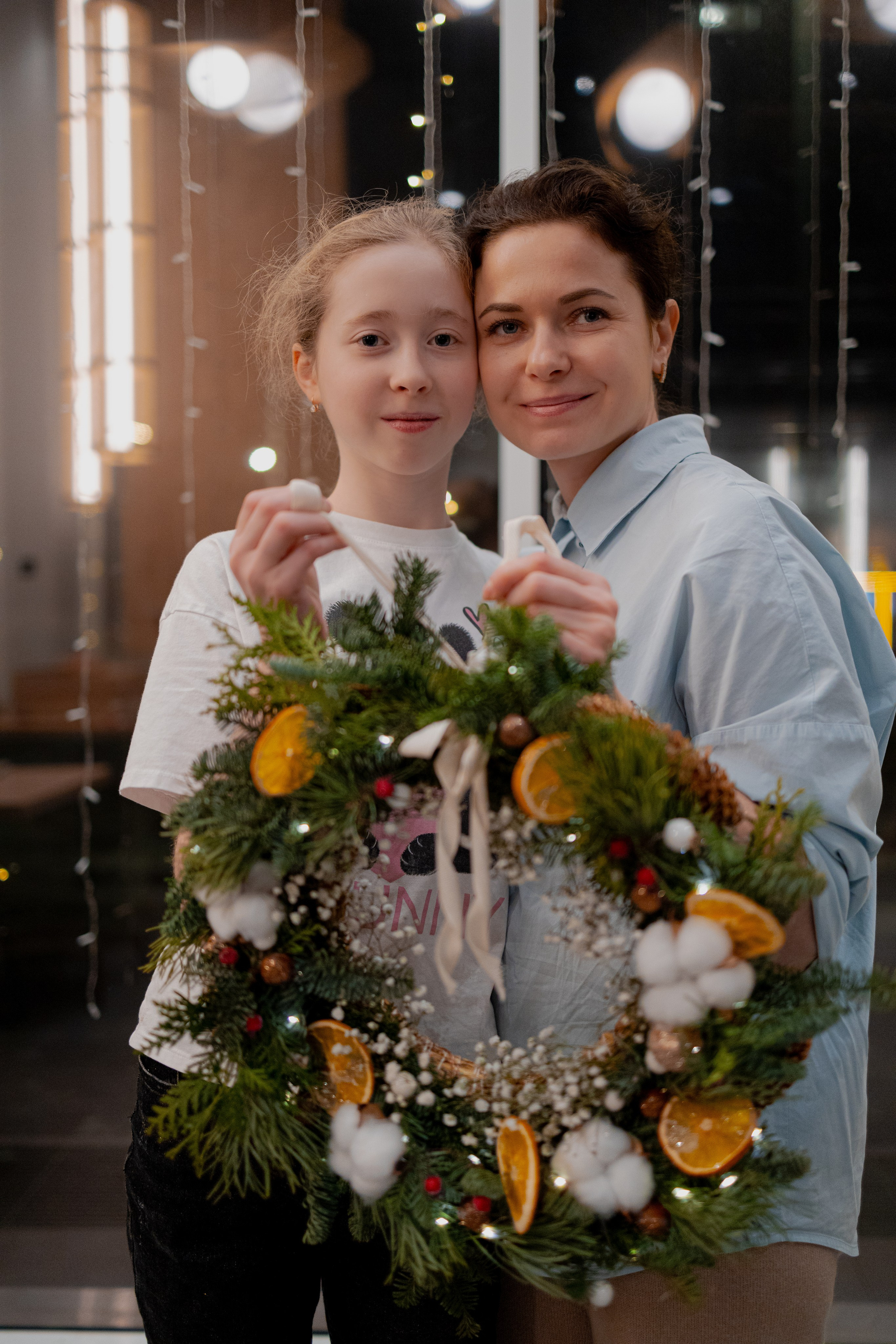 Мк Новогодний Венок. Анастасия Ракчеева Художник