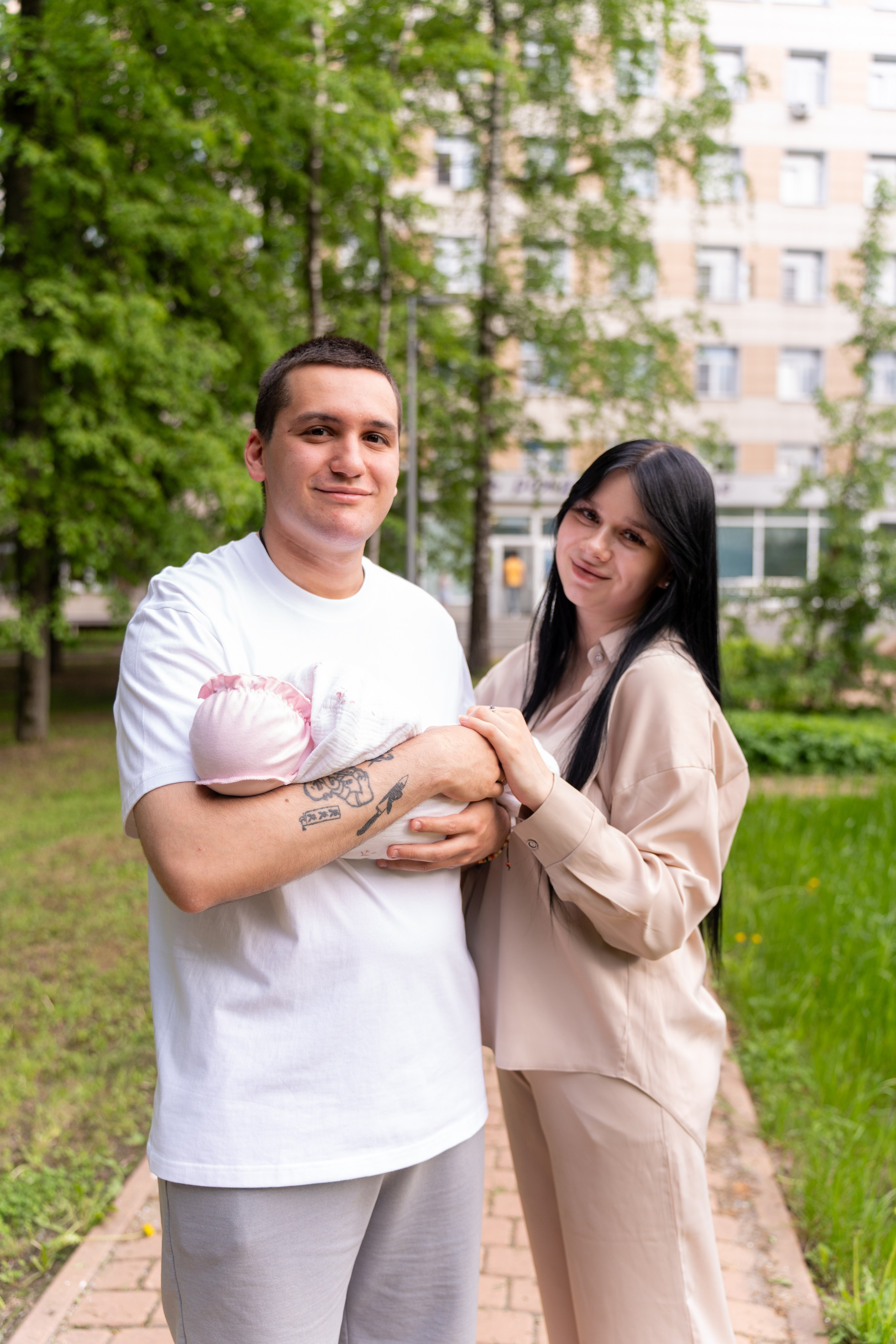Встреча малышки из роддома. Фотограф Александра
