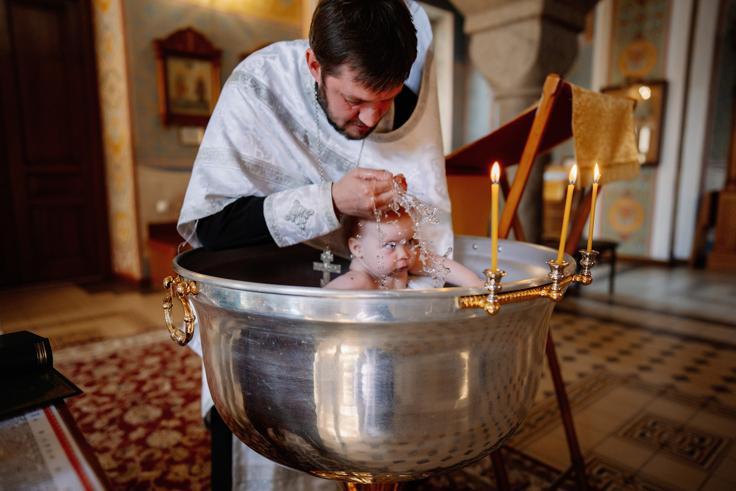 Крещение Красимиры. Фотограф на Крещение и Венчание в Красноярске Рамазанова Юлия