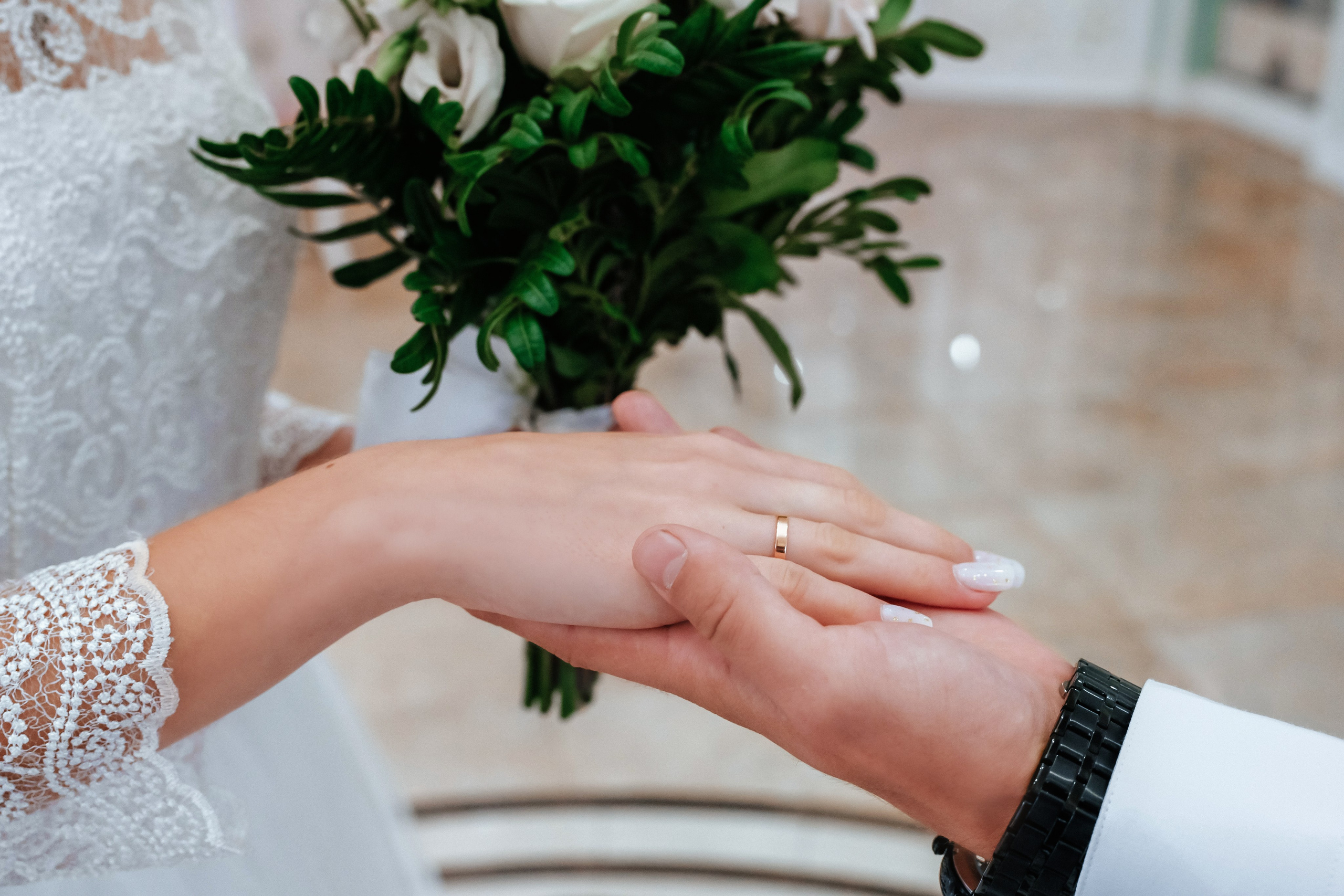 Молодожены Владислав и Алина