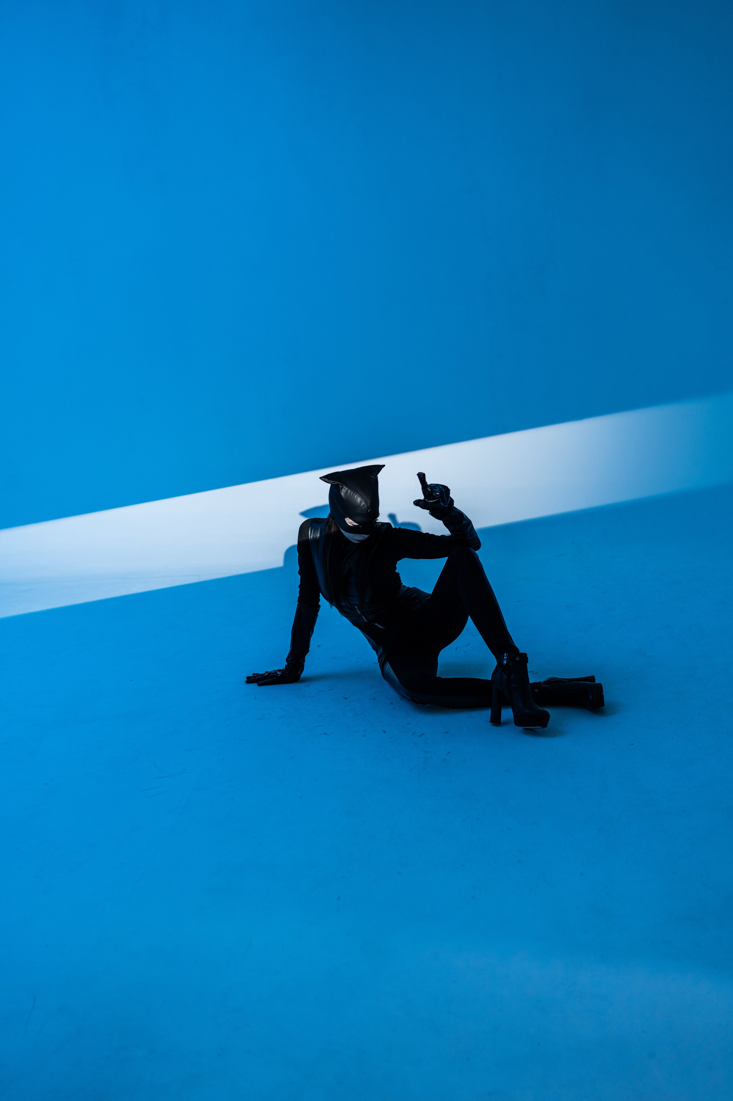 Женщина кошка. Модель Камилла. Свадебный и индивидуальный фотограф Аля Мамакова