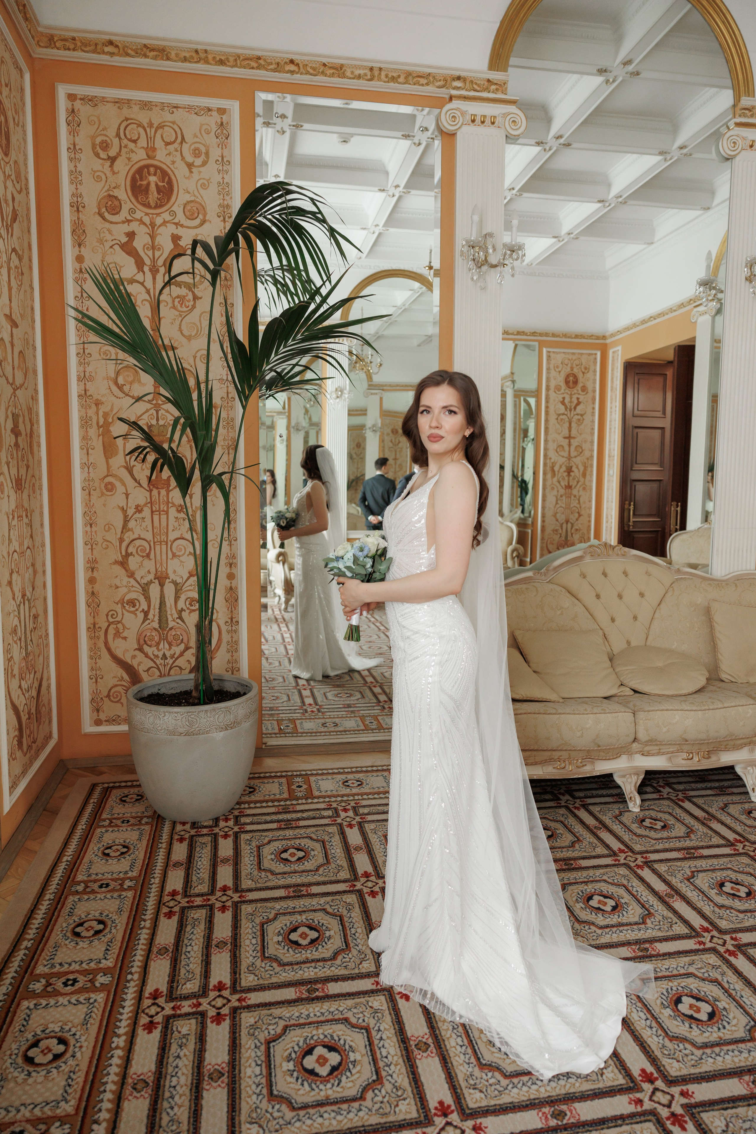 Даша и Дима, Грибоедовский ЗАГС. Свадебный и репортажный фотограф (Москва, Королев и другие)