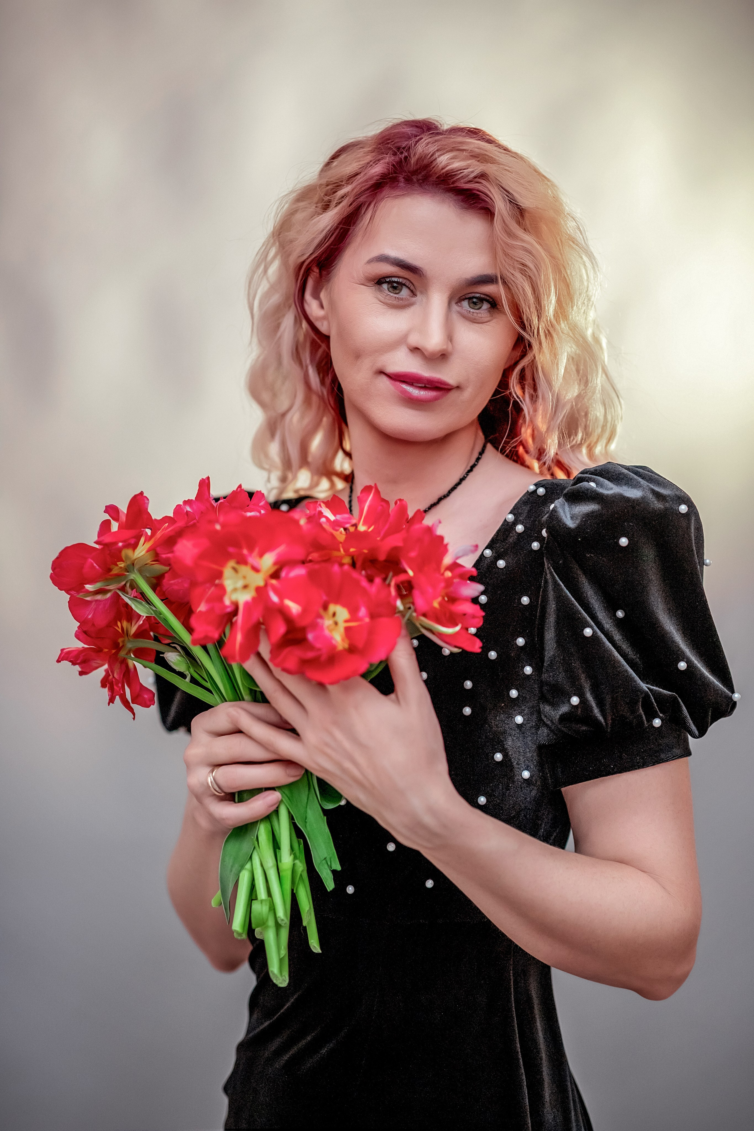 Фотопроект женский «Весна, цветы и Ты». Фотограф Алина Лебедь