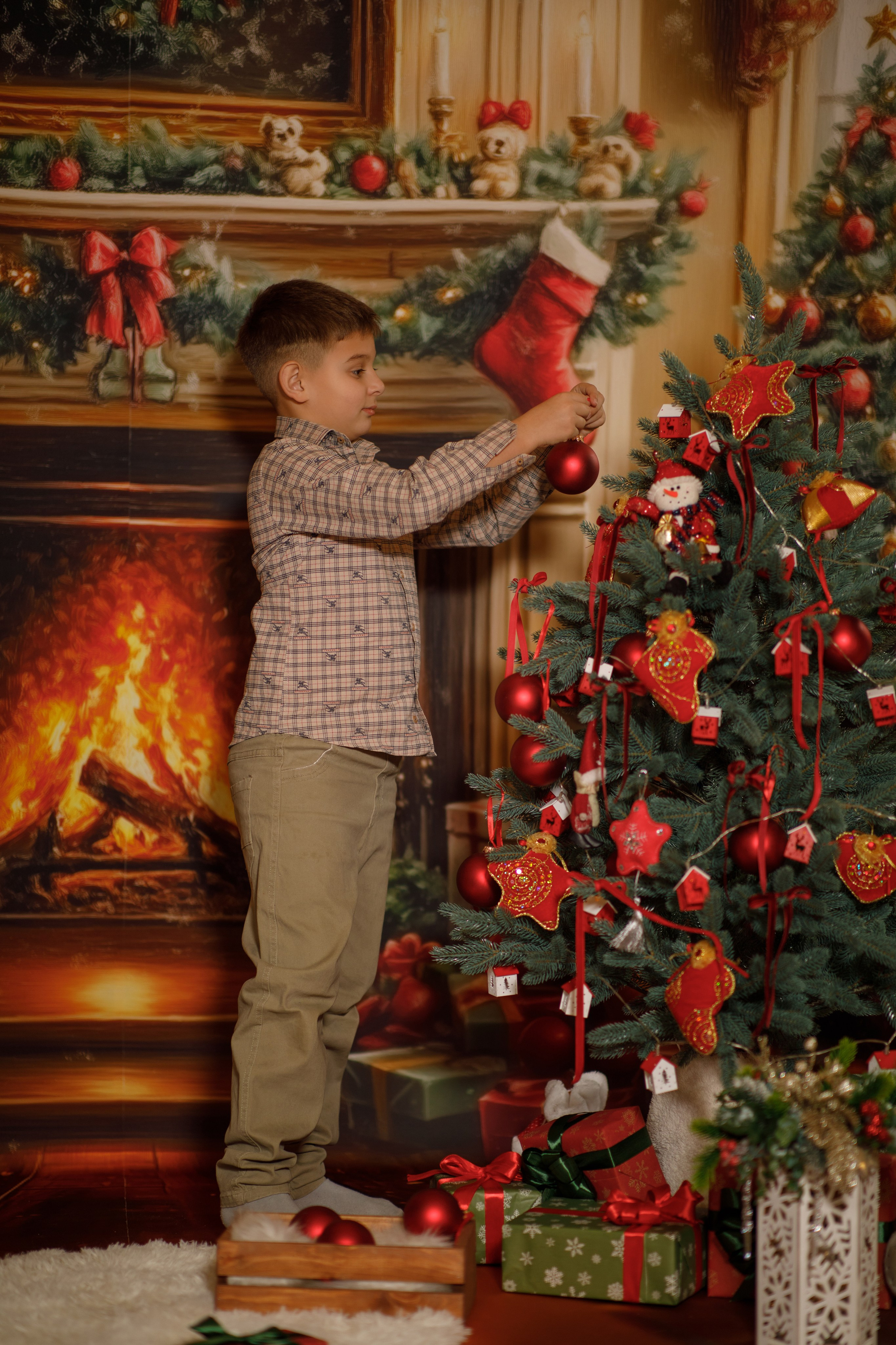 Фотозона для детских садов Новый год. Фотограф во Владикавказе Юрий Геворгизов