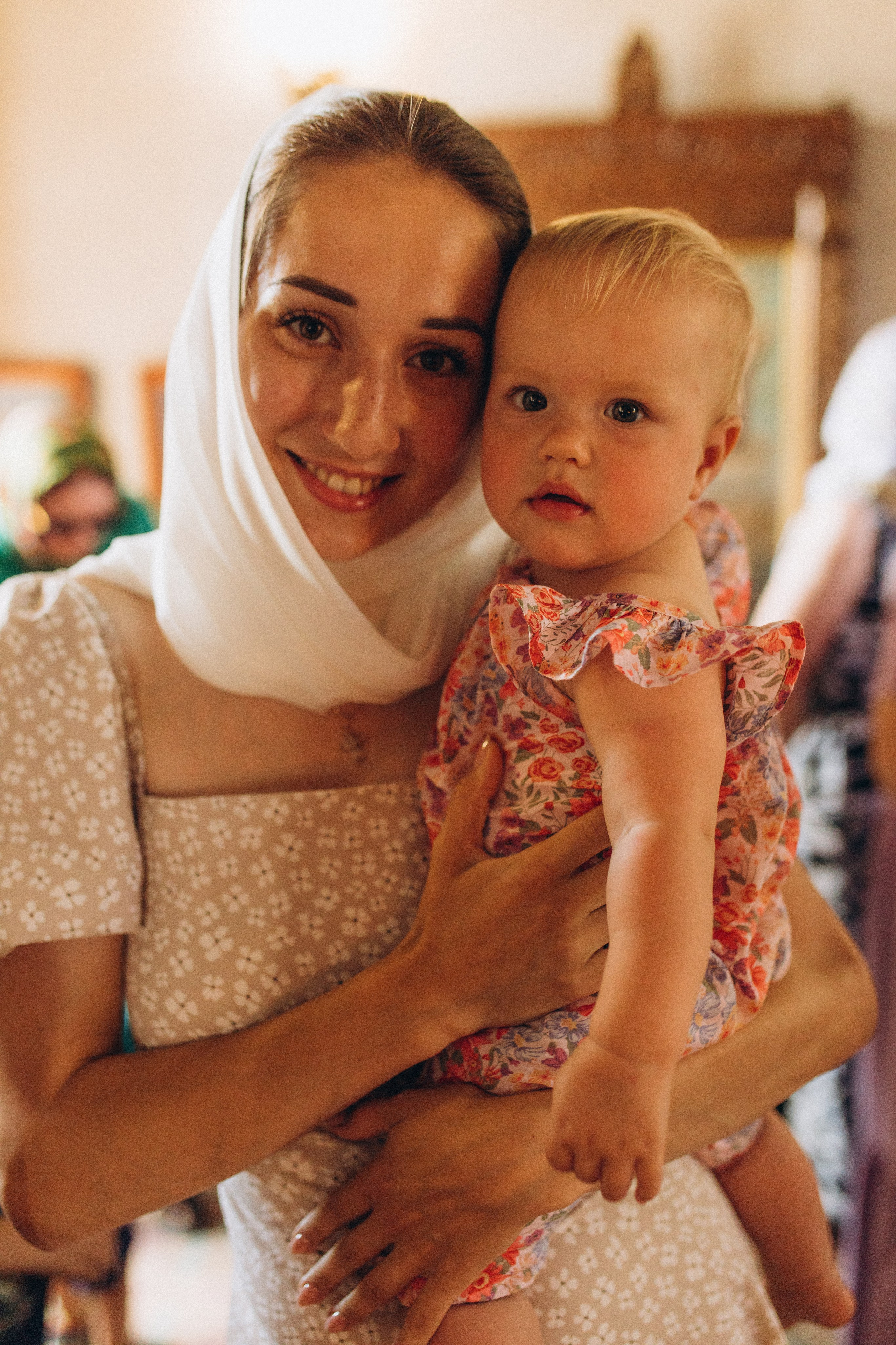 Крещение Марии. Семейный фотограф в Обнинске