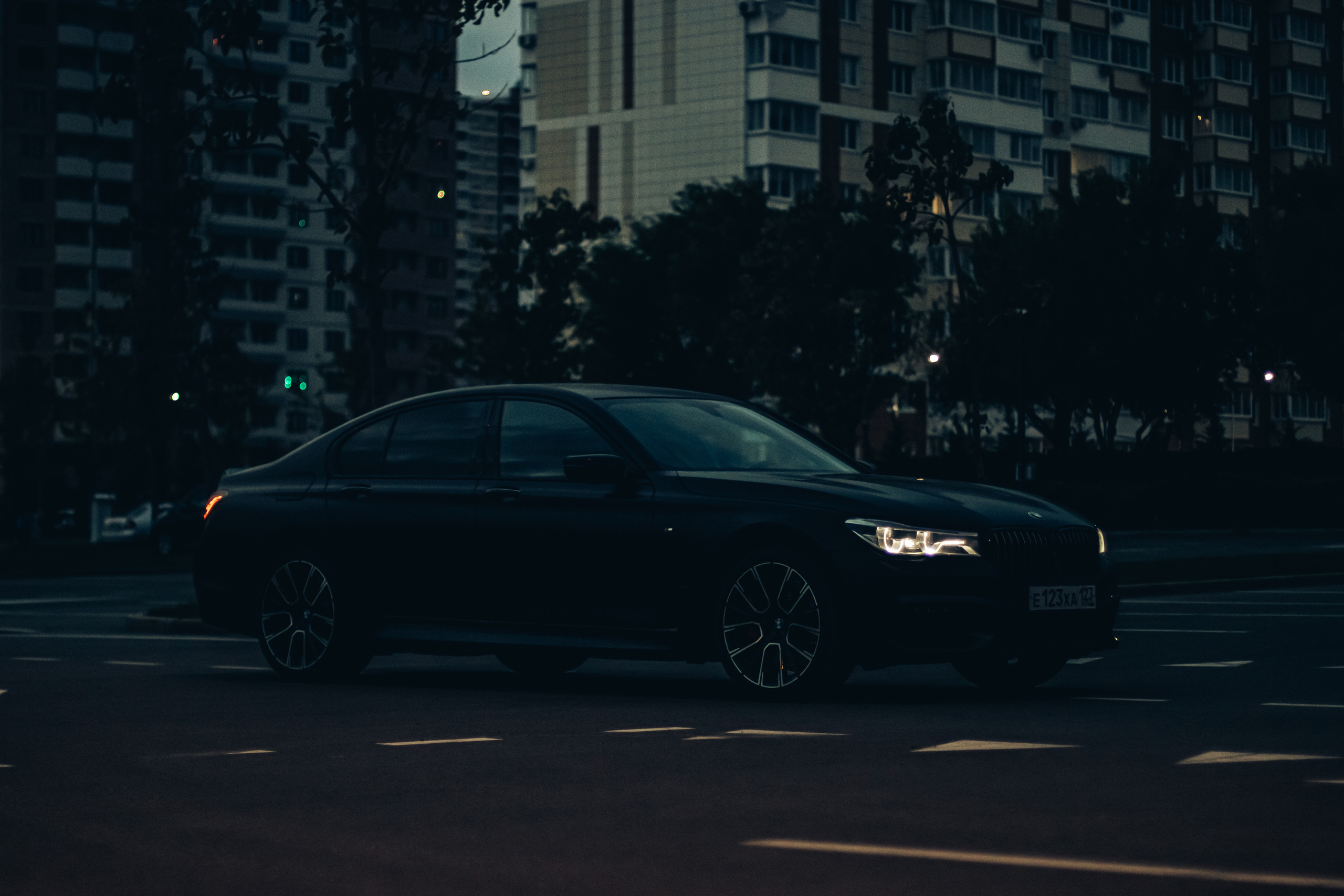 BMW 750d. Автомобильный фотограф, видеограф в Краснодаре Левшакова Анжелика