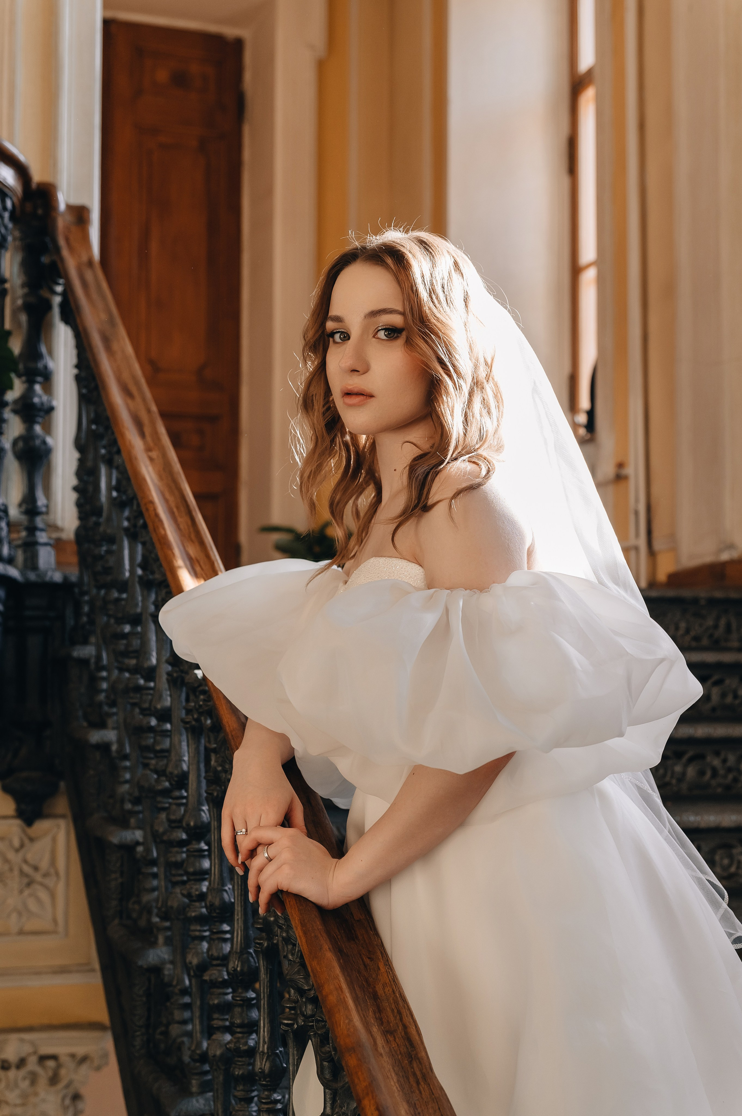 Свадебная фотосессия в библиотеке им. Пушкина. Портретный фотограф Москва Светлана Кашура