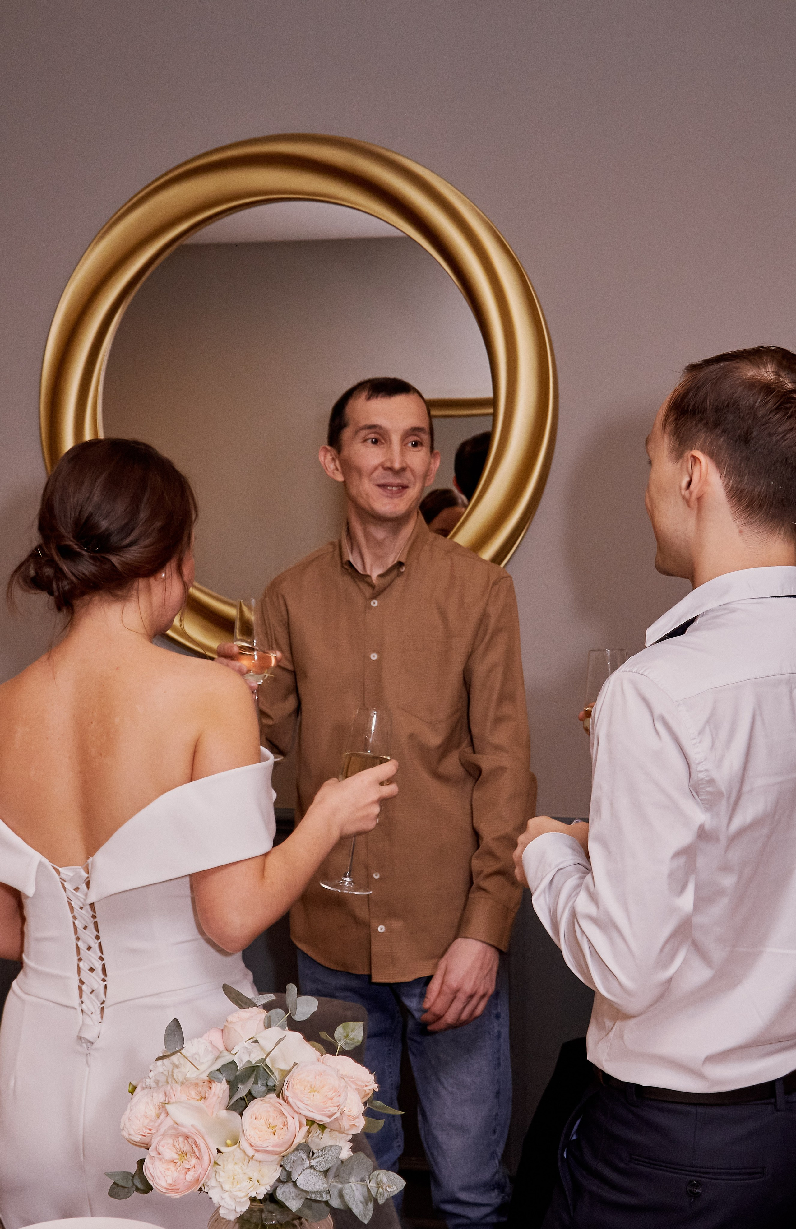 Свадебный репортаж с семьей