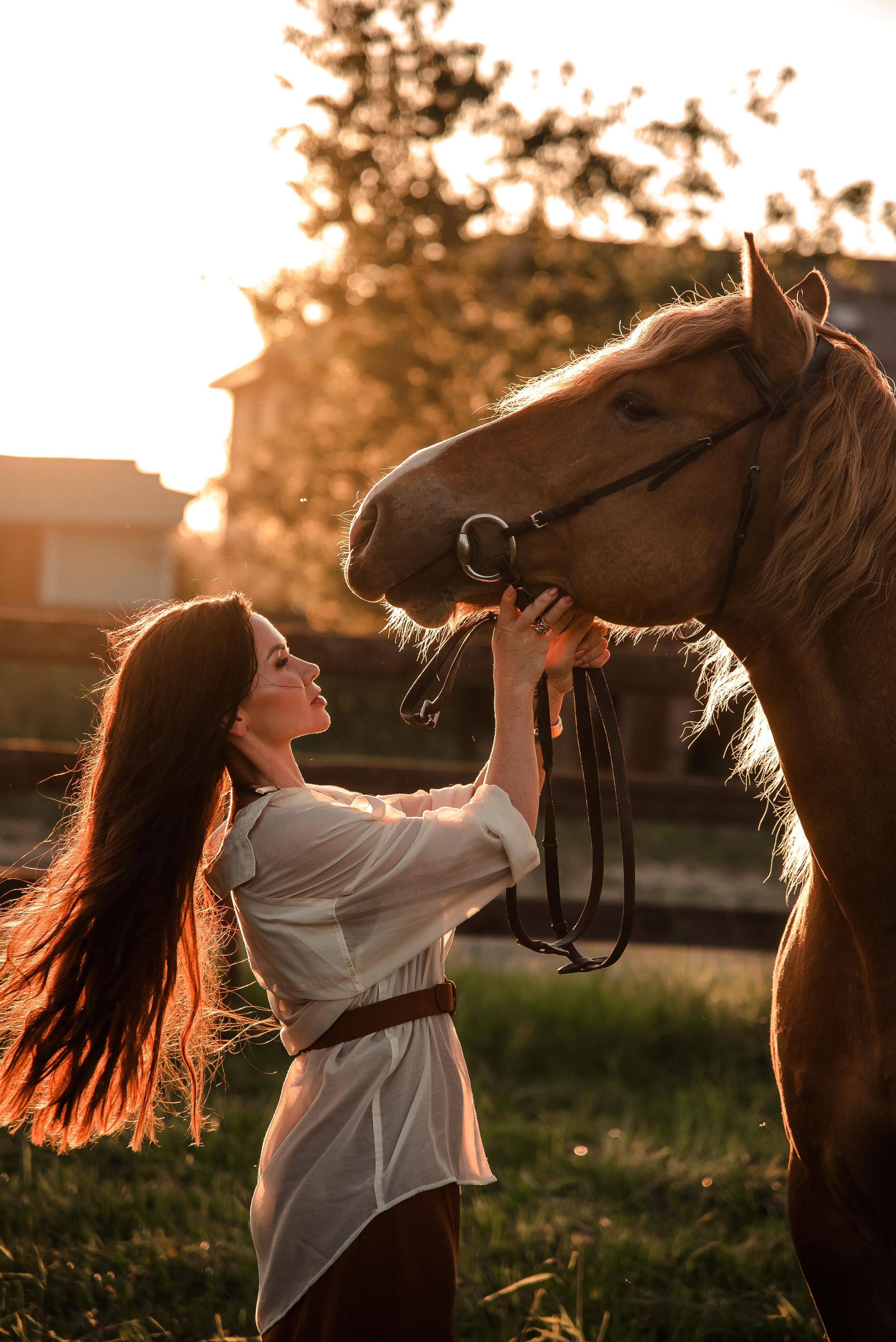 Фотосессии с лошадьми. Контент фотограф в Москве Лихачева Ксения