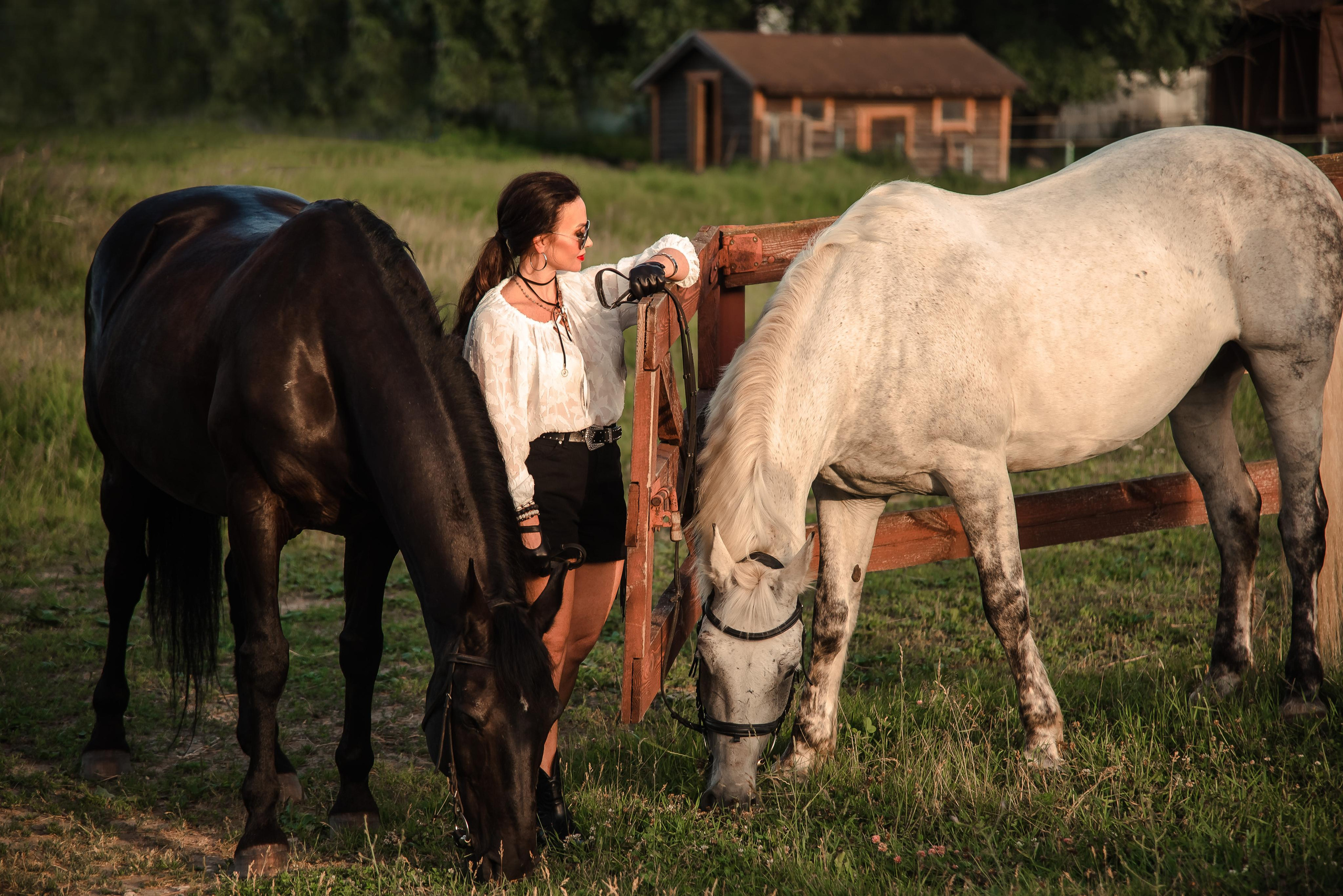 Фотосессии с лошадьми. Контент фотограф в Москве Лихачева Ксения