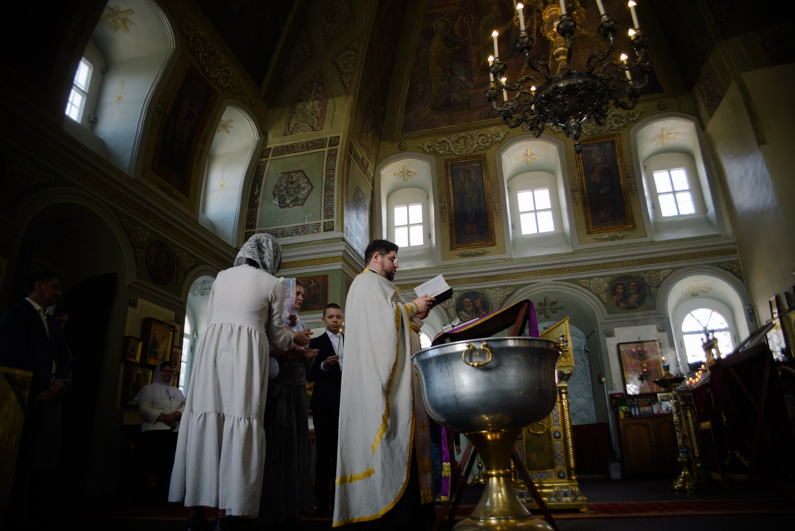 Крещение Алексея. Фотограф Лола Волна, город Москва