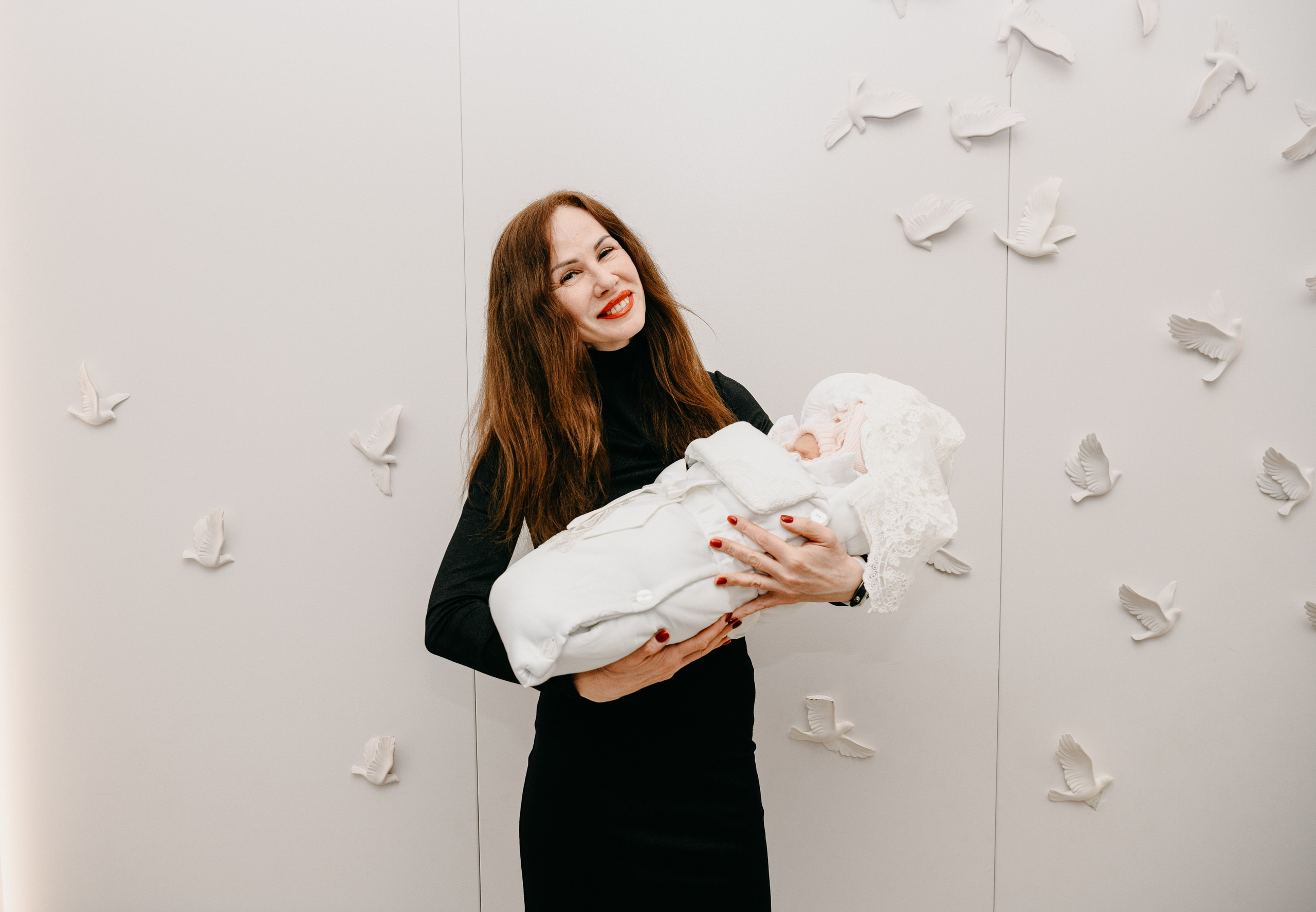 Выписка Арины. 4 роддом. Фотограф на выписку из роддома в Москве и МО