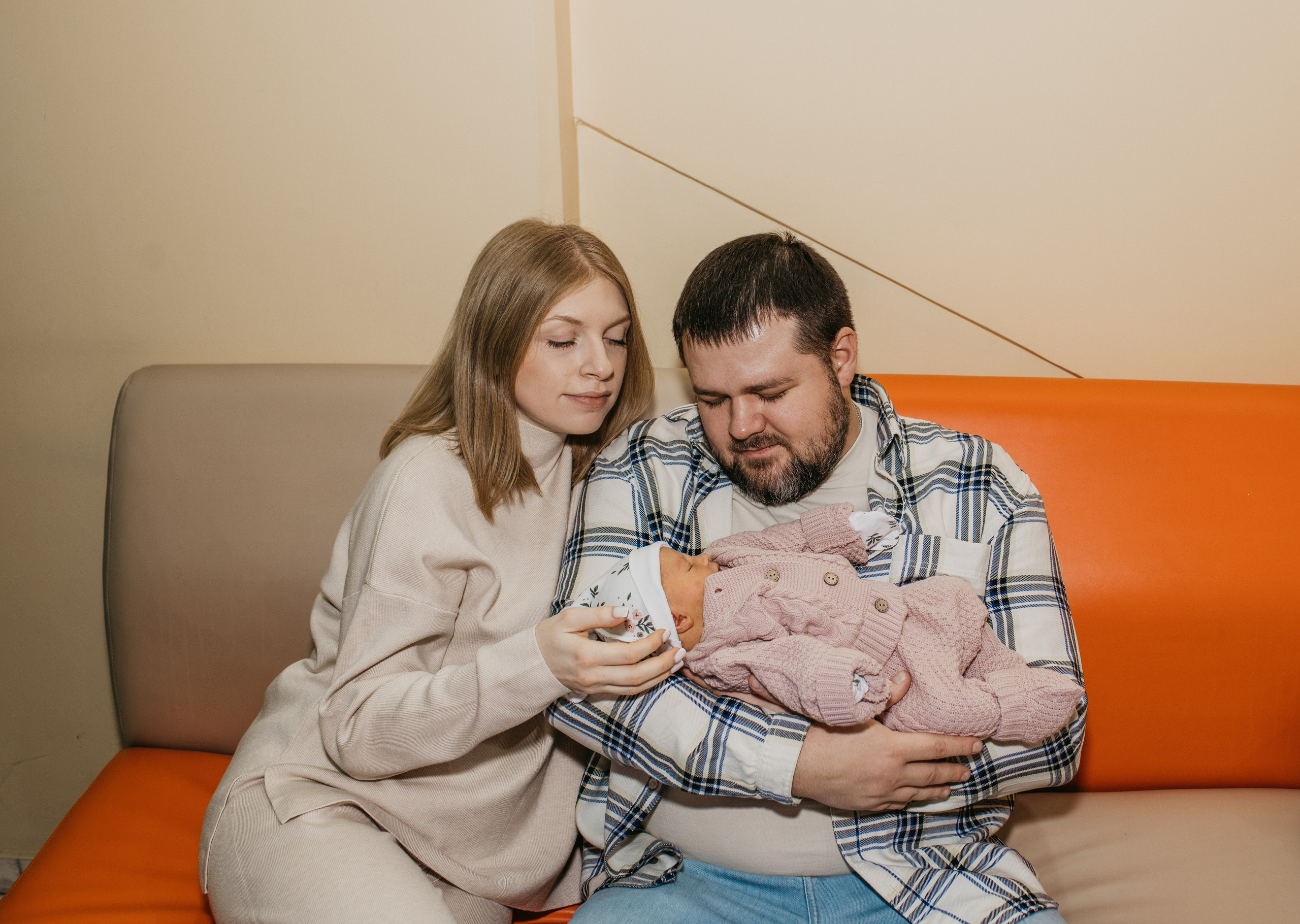 Выписка Полины 27 роддом. Фотограф на выписку из роддома в Москве и МО