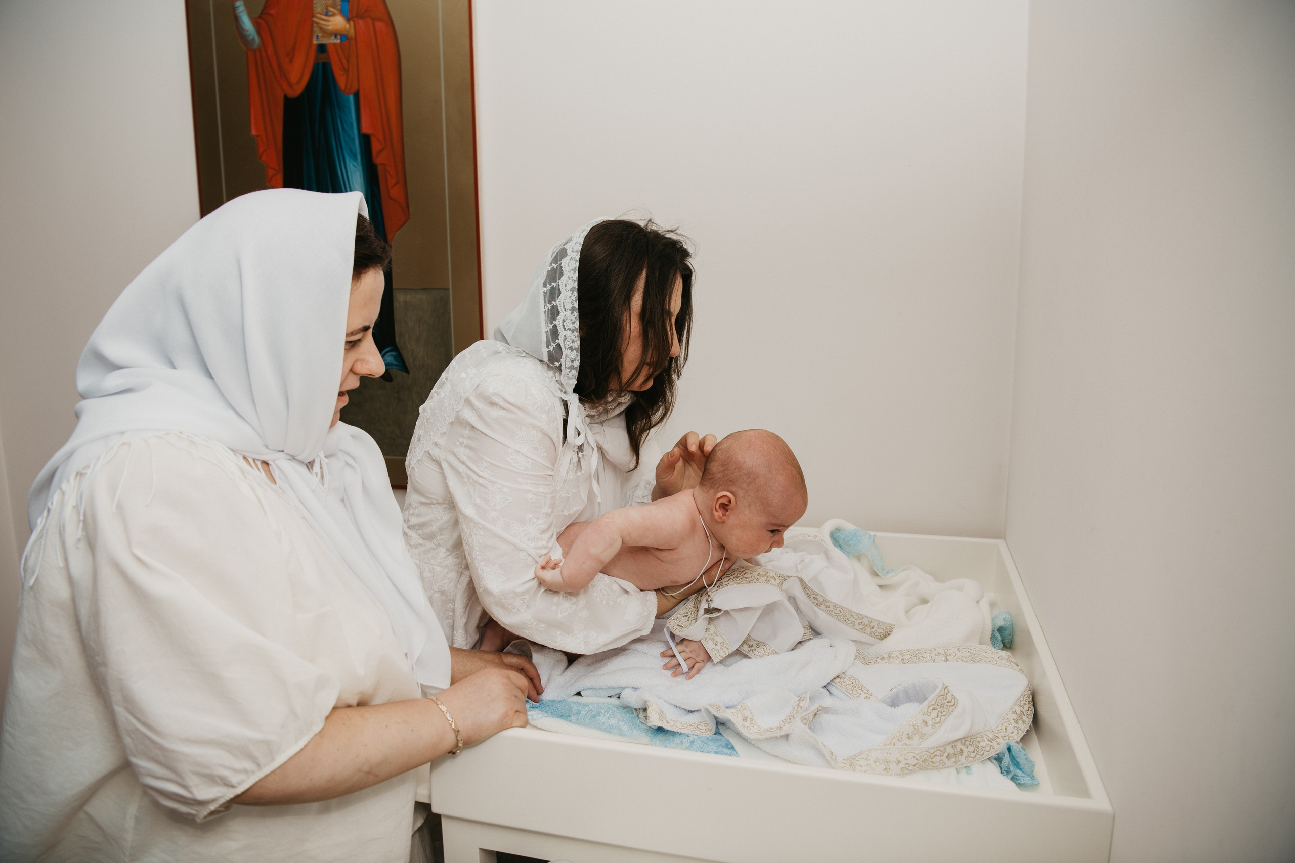Крещение Евгения. Фотограф на выписку из роддома в Москве и МО