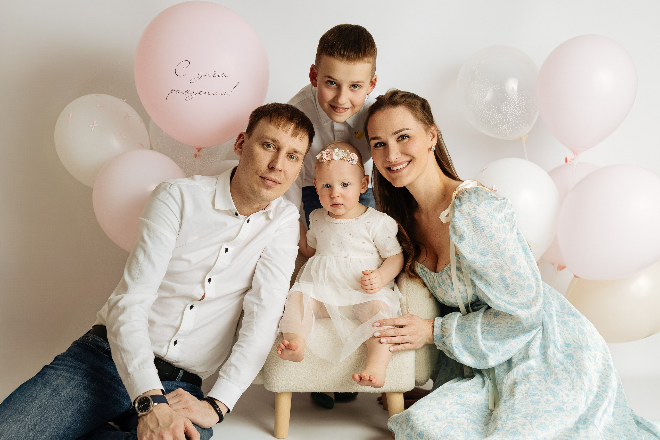 Кира 1 год. Фотограф новорожденных в Санкт-Петербурге Екатерина Иванова