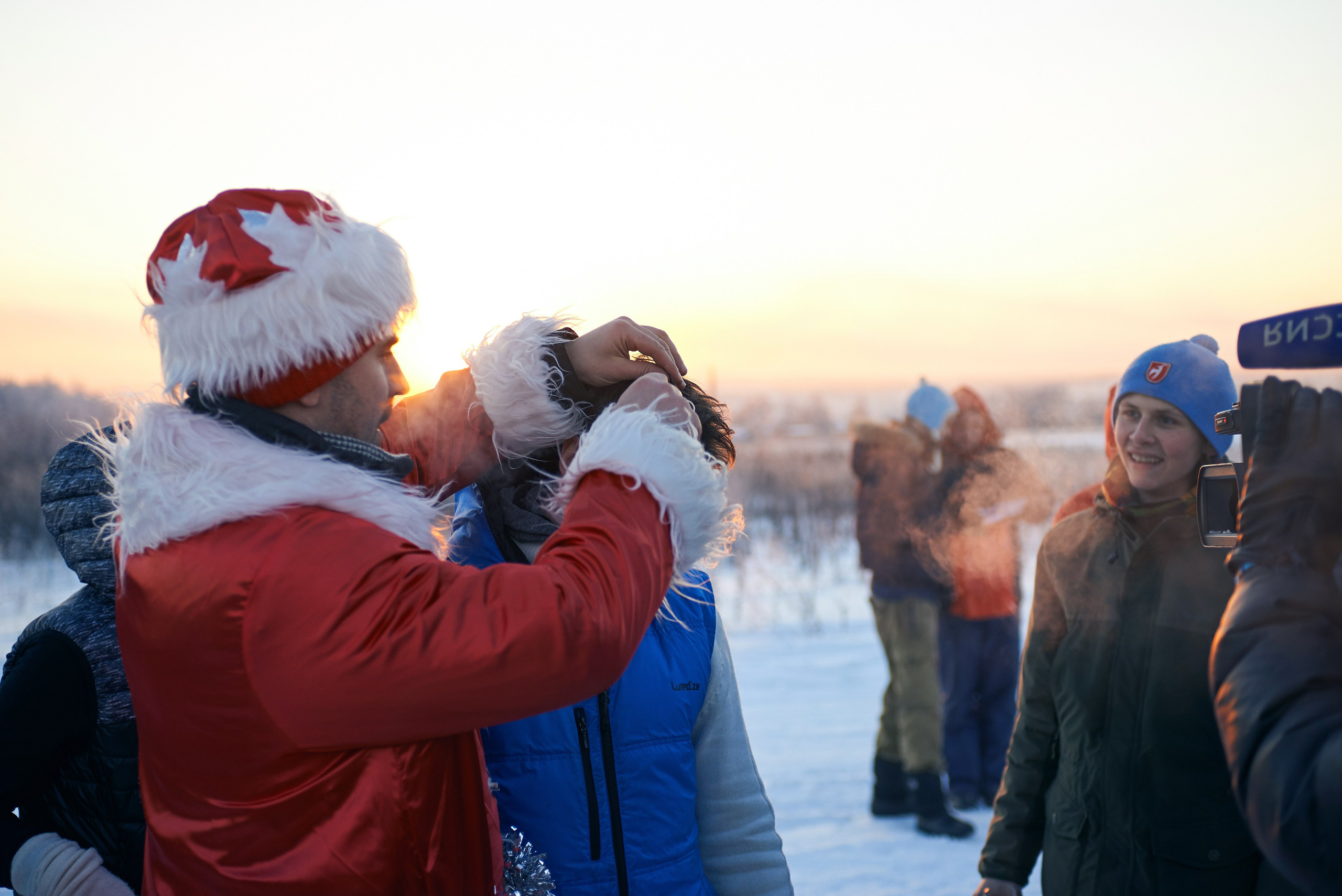 «Яблоки на снегу» Дмитров, 07.01.2015. Лови небо! Дыши небом!