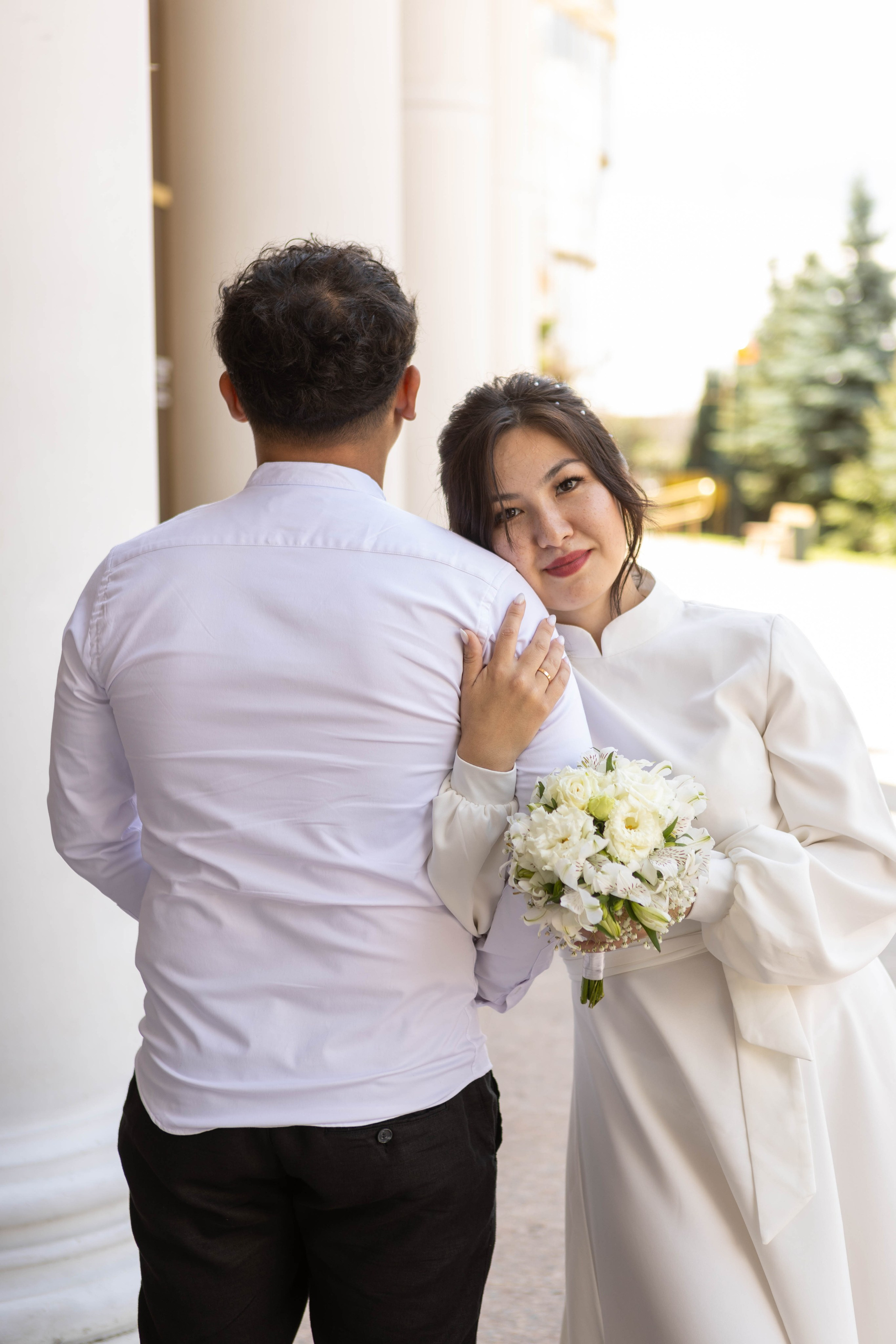 Шахматный дворец: Алтынай и Ерлана. Свадебный и предметный фотограф Ренат Каламперов