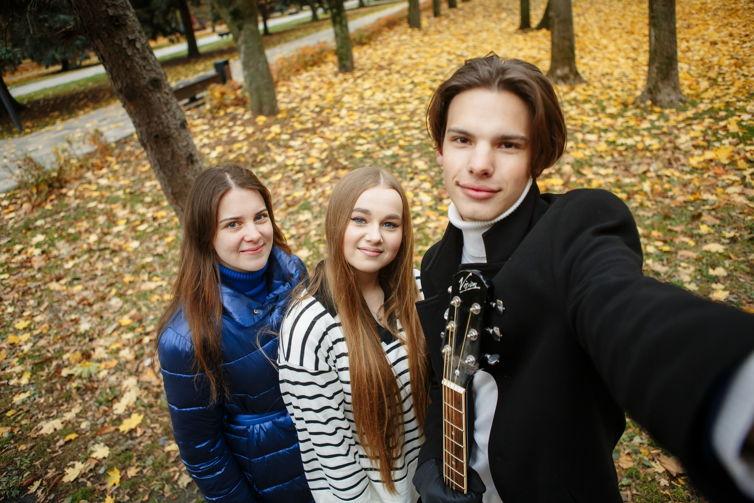 Осень Гимназия 12 11 В 2023 г. Свадебный и портретный Фотограф в Липецке Дмитрий Котюков