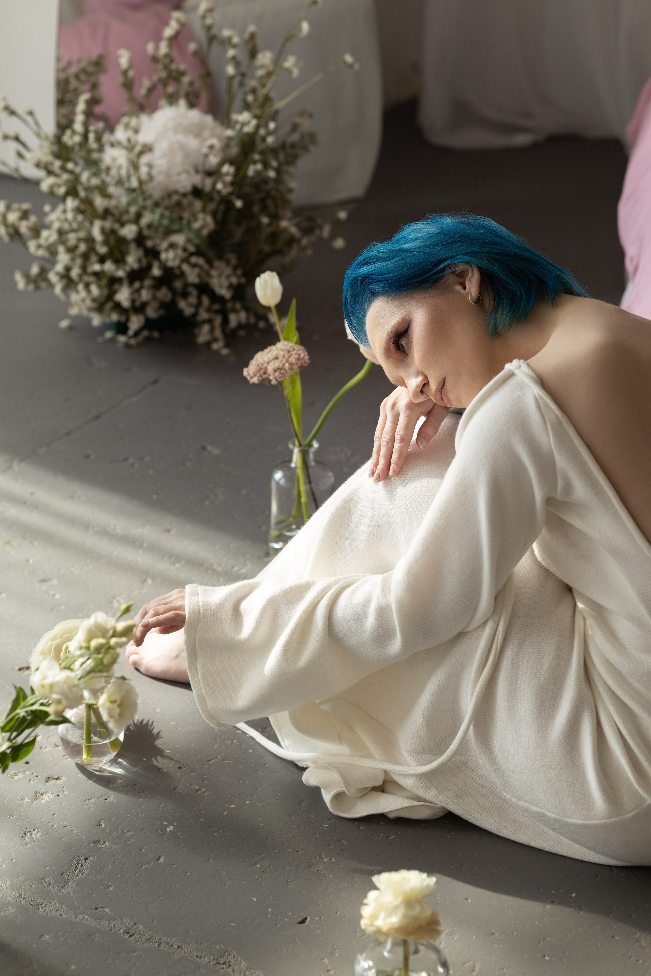 Женский портрет в студии. Фотограф Минск