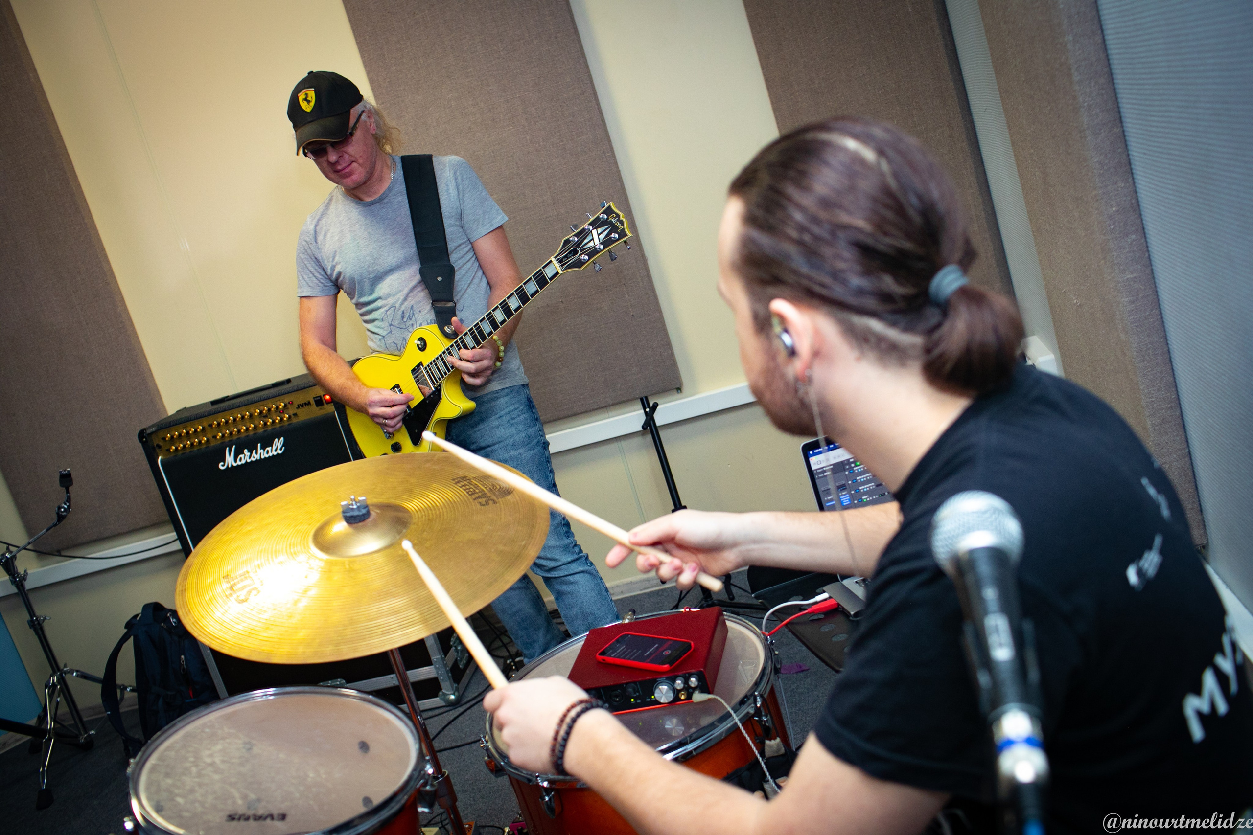 Репетиция Сергея Арутюнова. Art photographer Nino