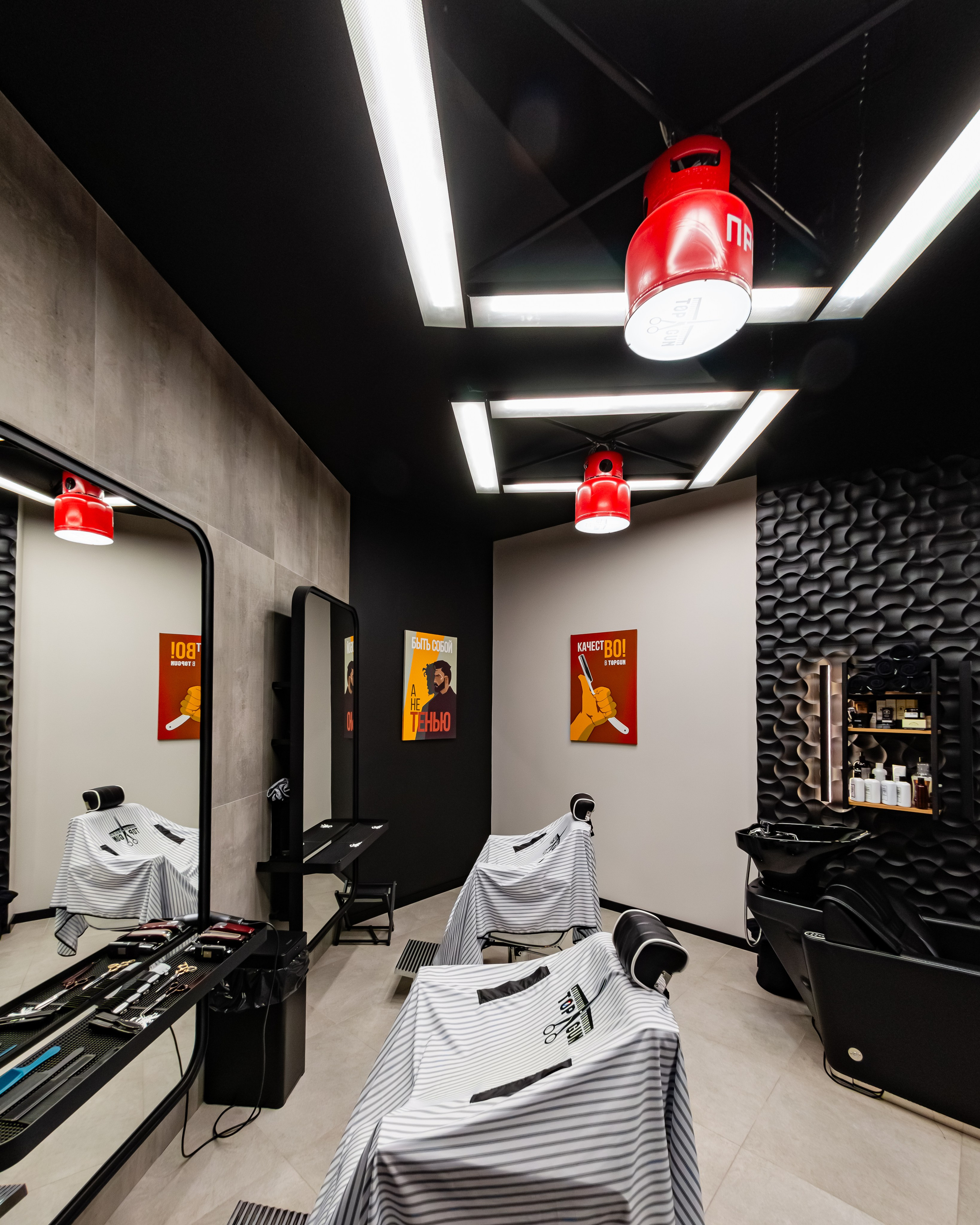 Интерьер TOPGUN. Фотограф Илья Варакин