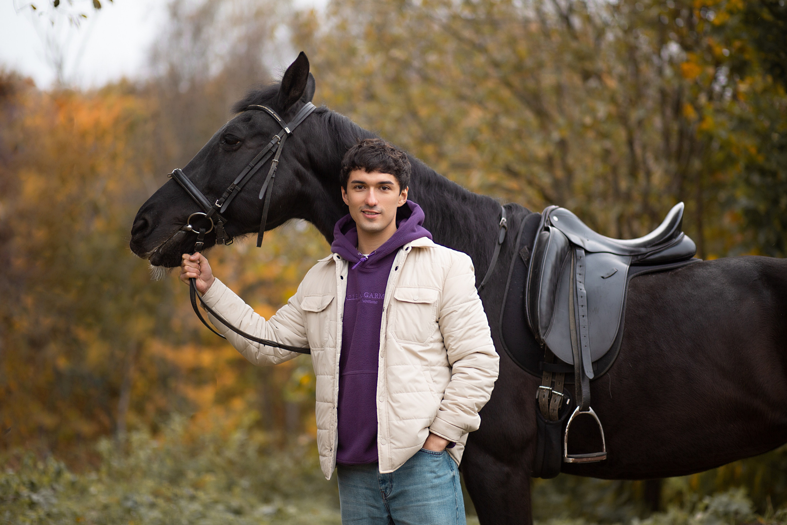 Рустам и Жасмин. Фотосессия с лошадьми в Нижнем Новгороде