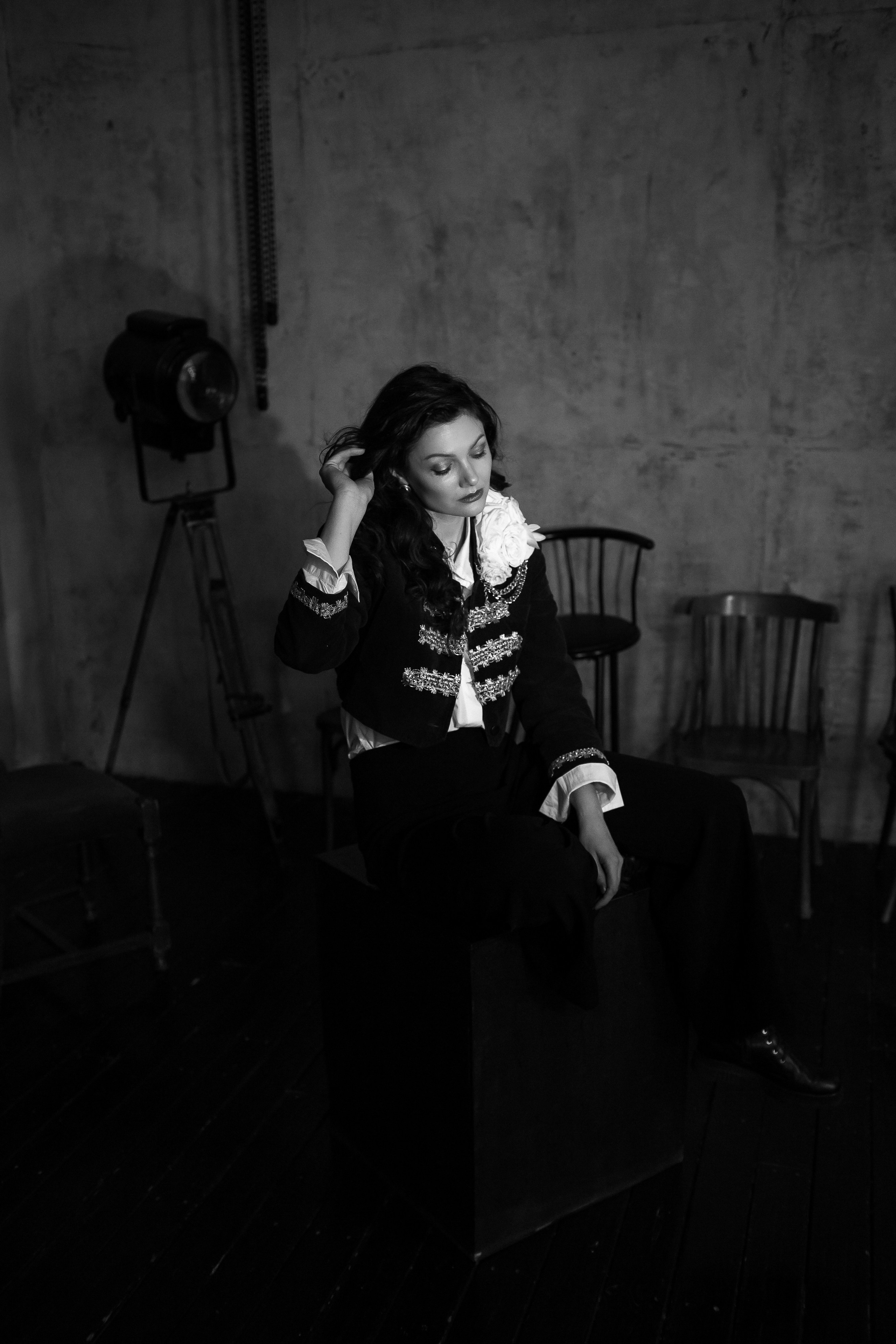 Татьяна Анохова. Цветочный генерал. Съёмка для декоратора. Сергеев Алексей. Фотограф