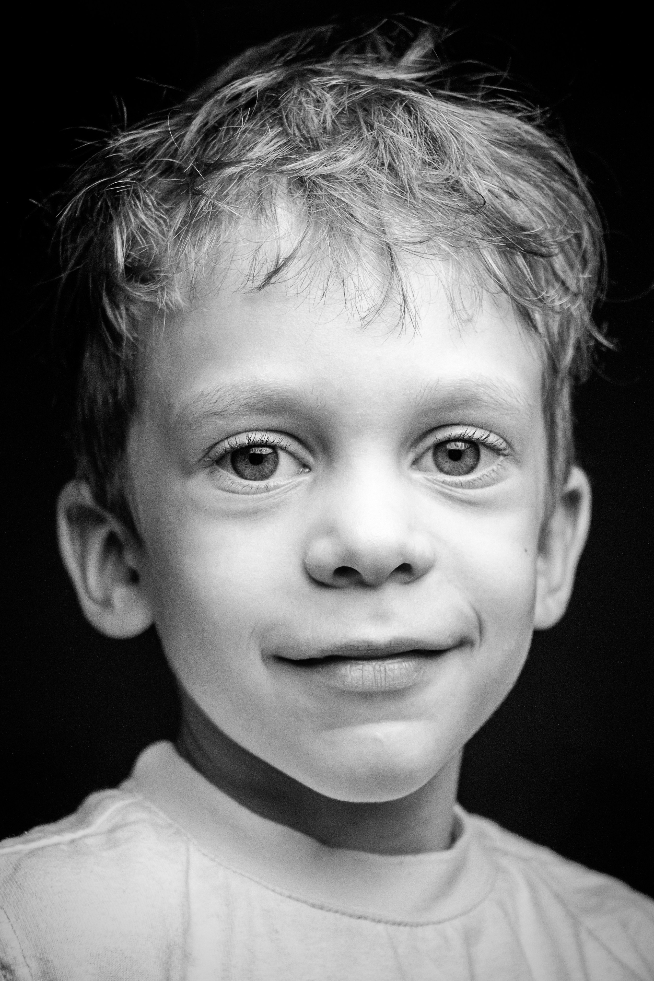 Портрет малыша с улыбкой