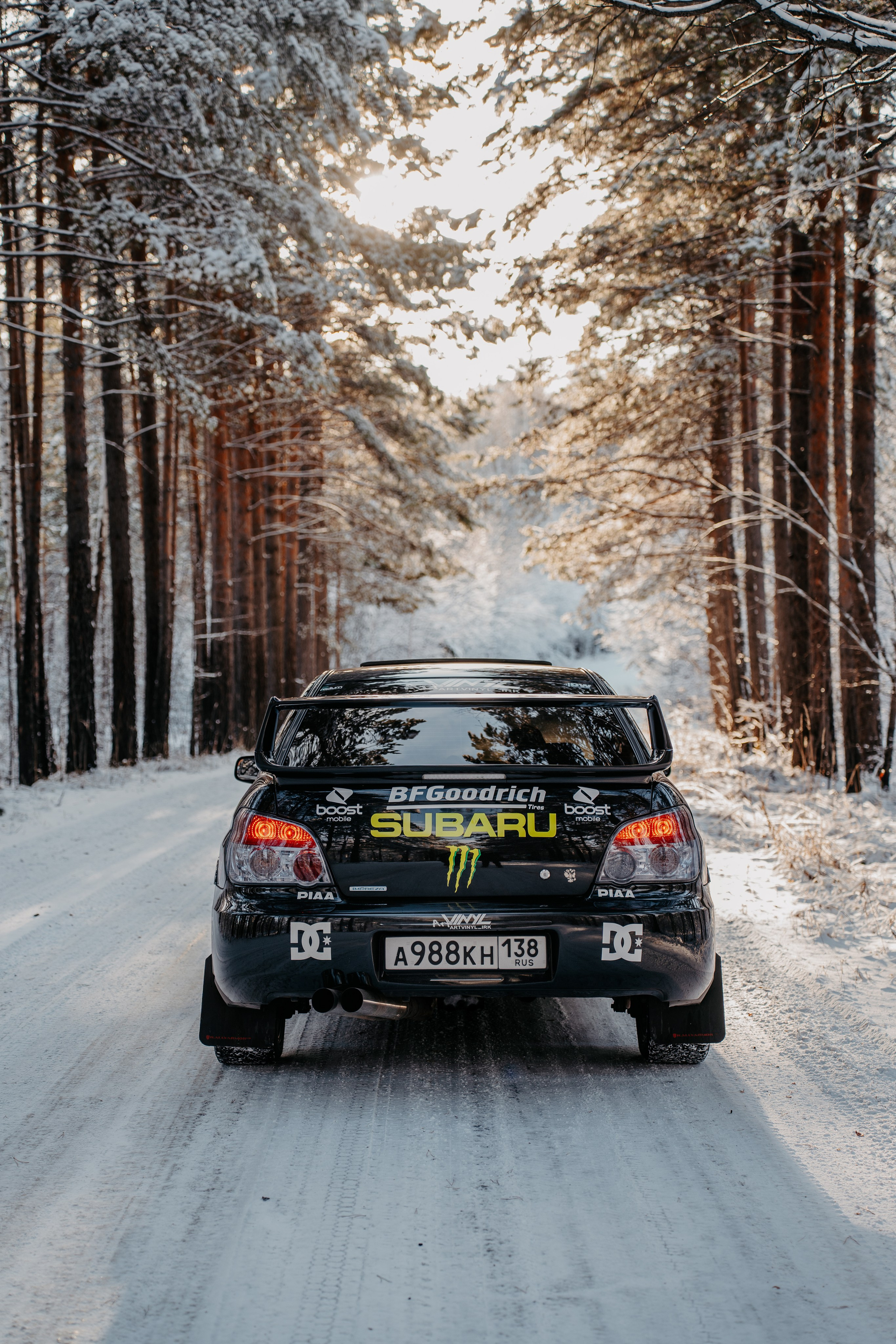 Subaru Impreza WRX STI. Фотограф, видеограф и пилот дрона на Байкале