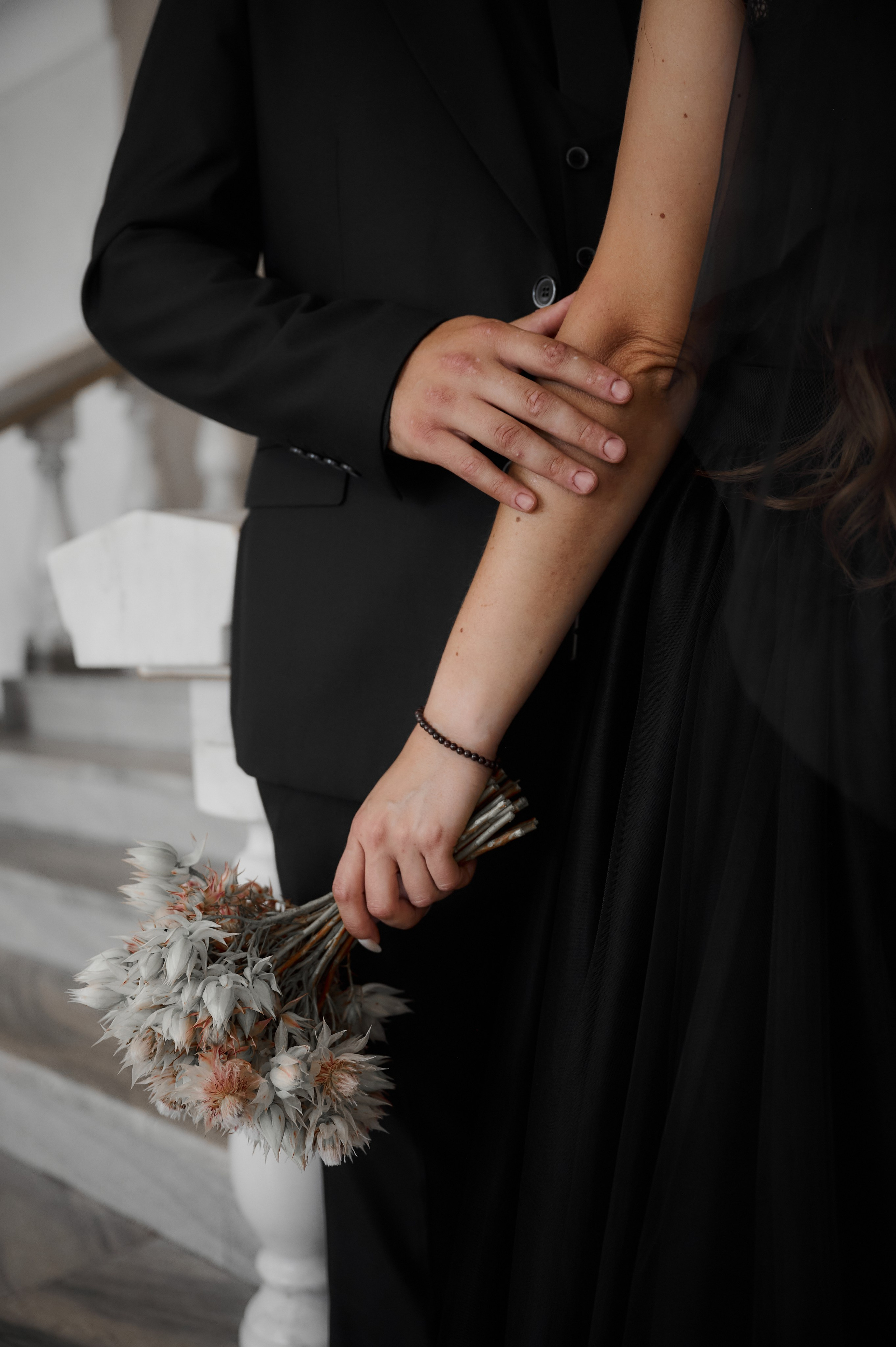 Свадебная фотосессия в Туле в черном. Свадебный фотограф в Туле Никита Беляев