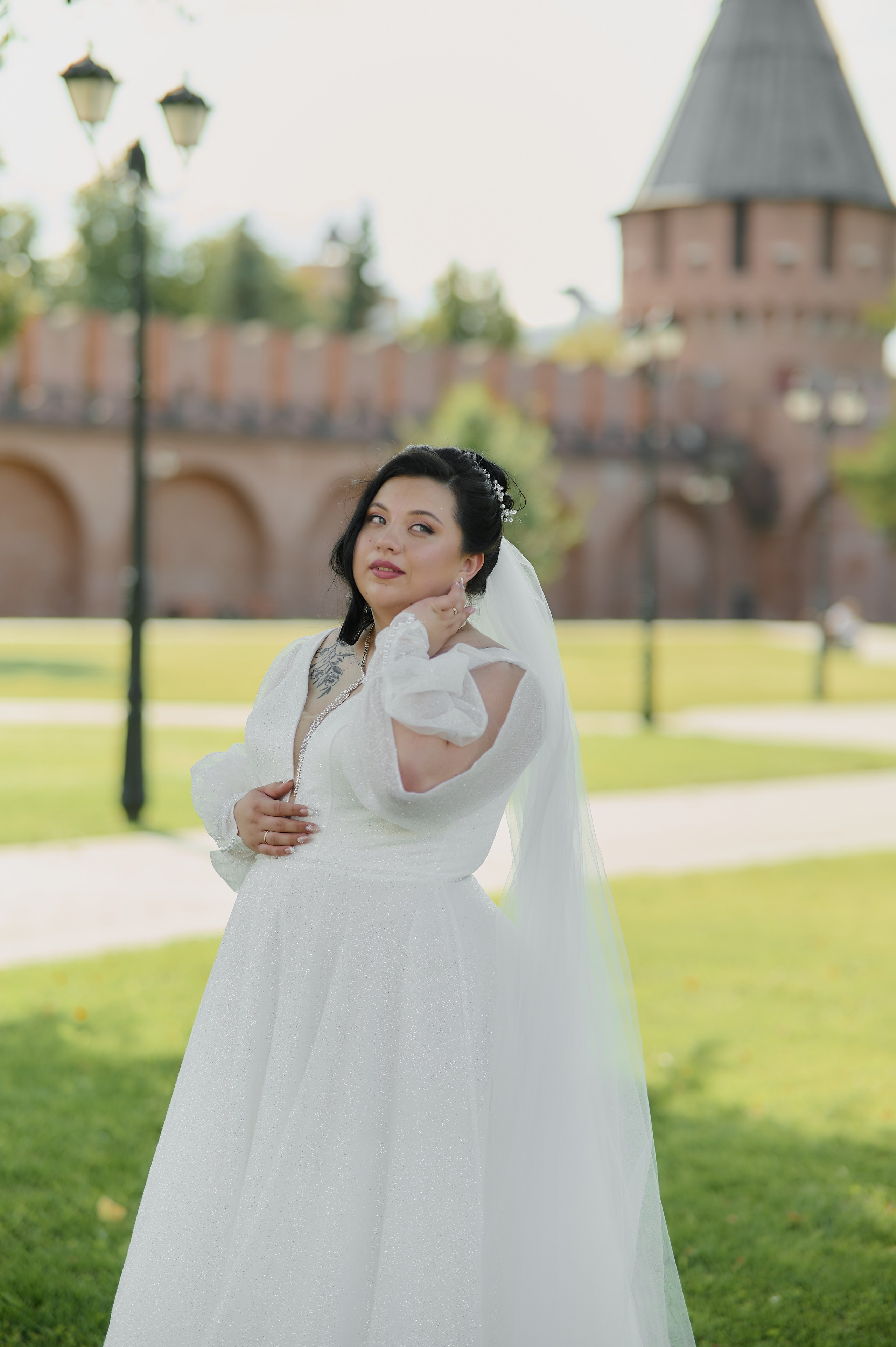 Свадебная фотосессия в студии. Свадебный фотограф в Туле Никита Беляев