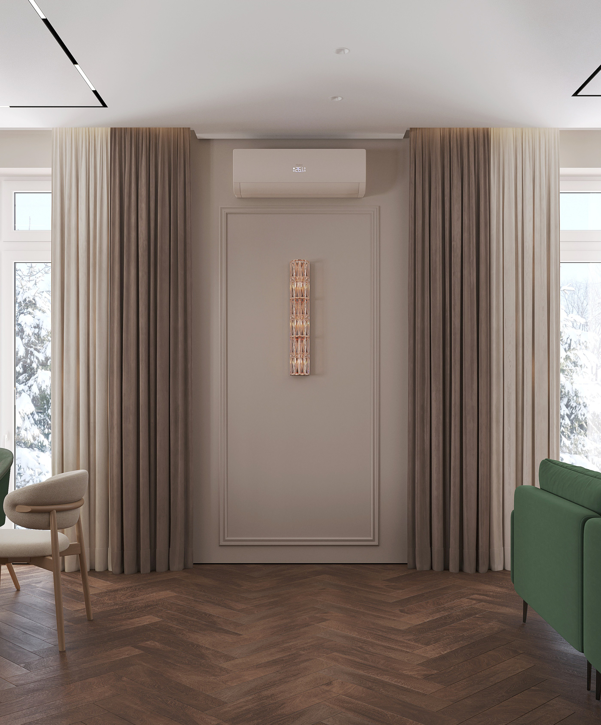 Проект Дома Казань. Студия дизайна интерьера Лактионовой Елены