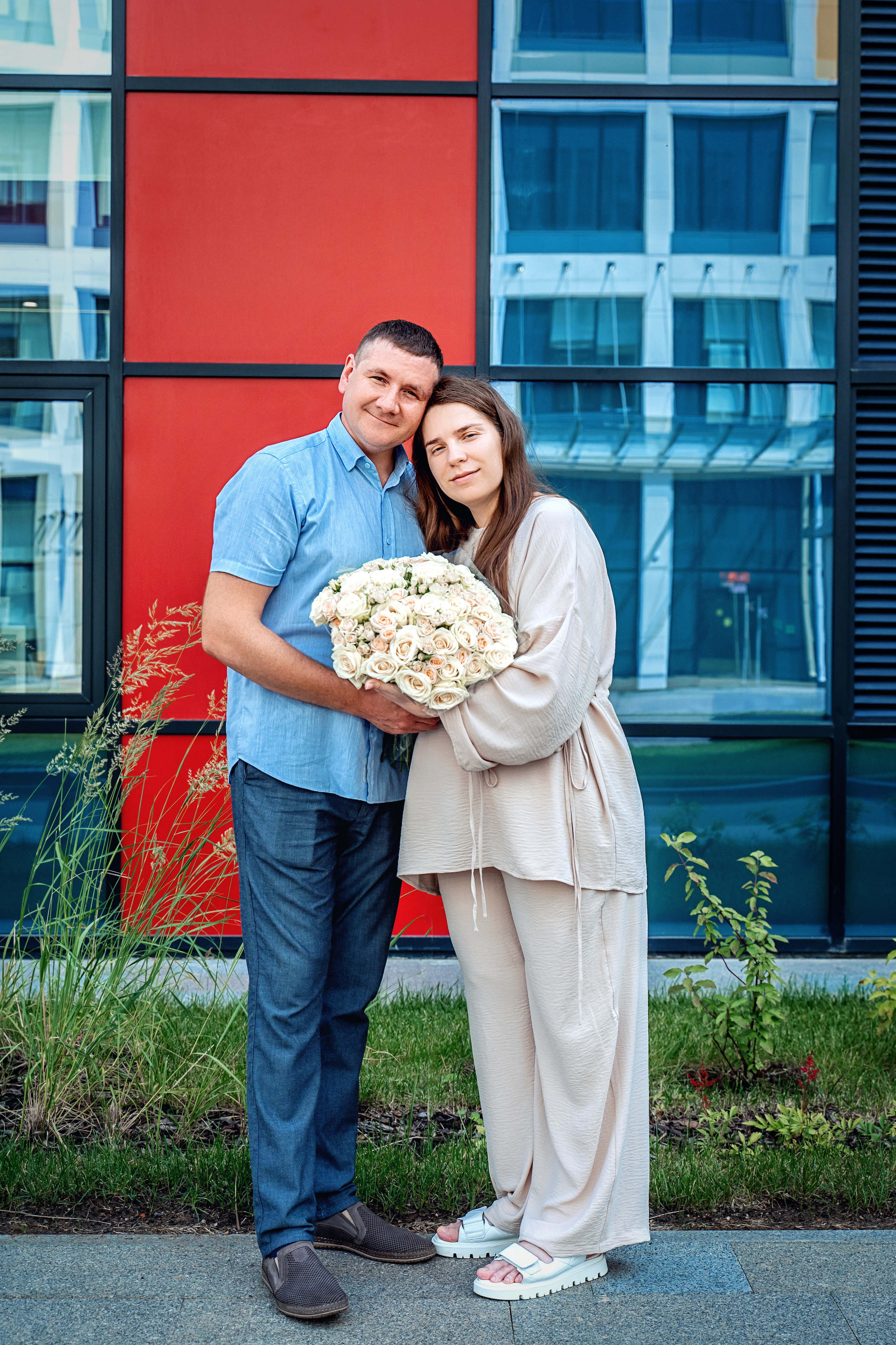 Выписка из роддома ММКЦ Коммунарка. Фотограф на выписку из роддома. Фотограф \ Видеограф на Крещение, Венчание Москва| Семейные съемки